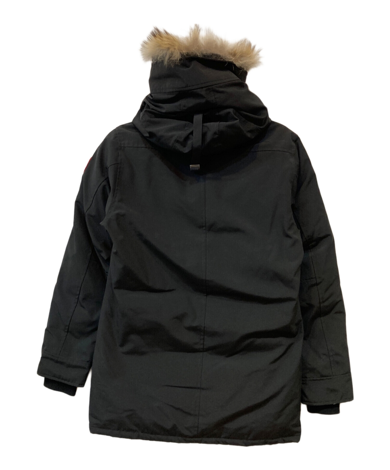 【未使用級✨】カナダグース ジャスパー メンズ ダウン S 黒 中古・古着通販】CANADA GOOSE (カナダグース) JASPER PARKA ダウン