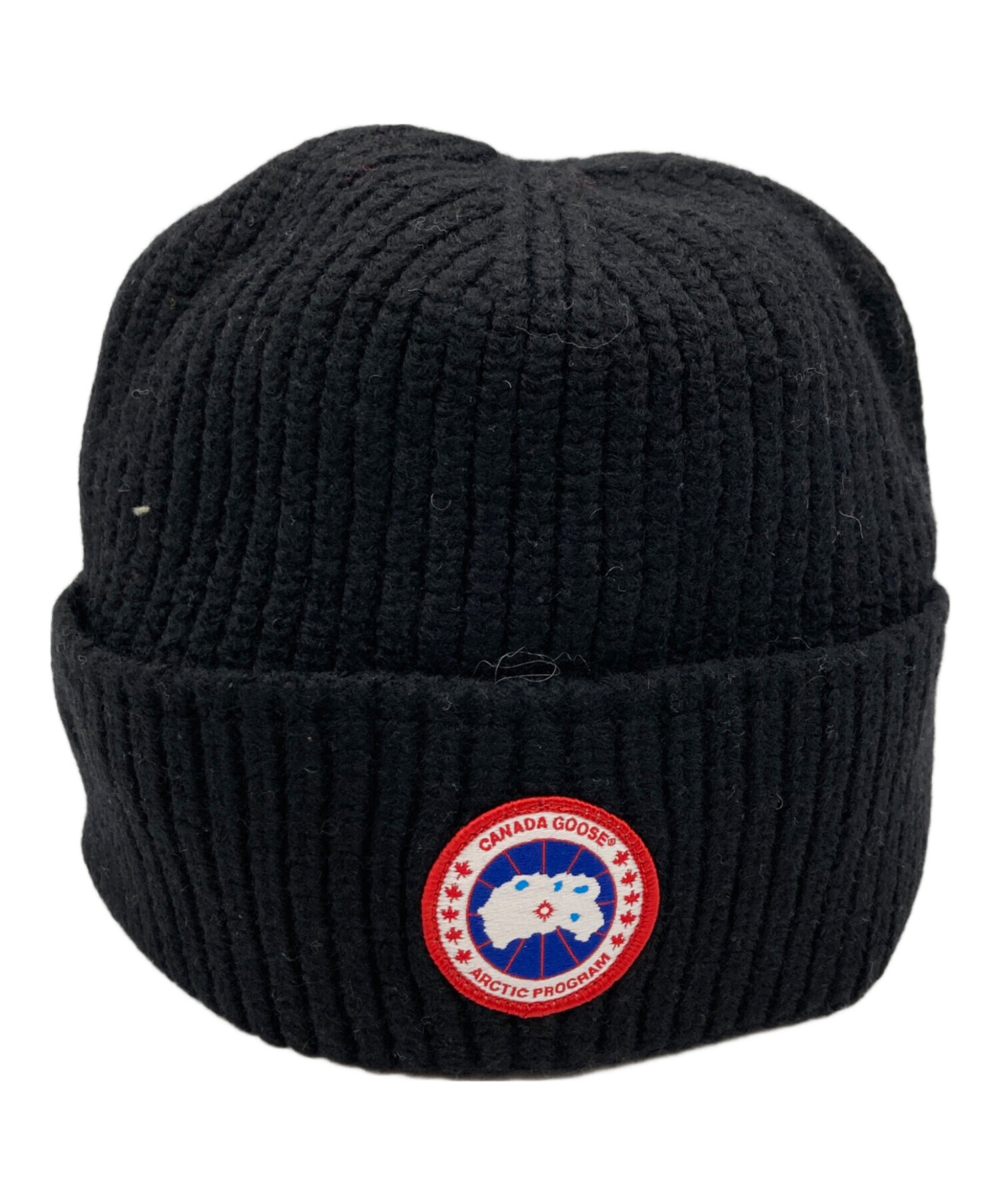   カナダグース リブ編み帽子 ニット帽 中古・古着通販】CANADA GOOSE (カナダグース) Rib Toque ニット
