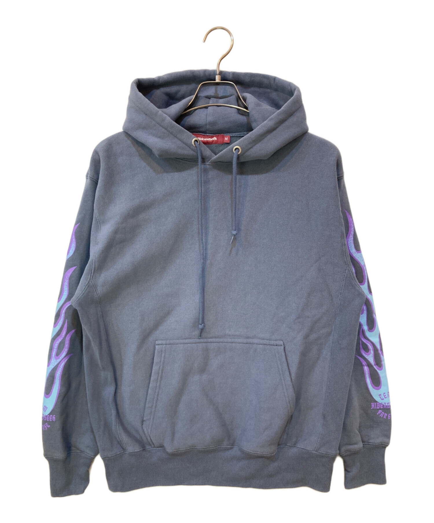 中古・古着通販】HIDE AND SEEK (ハイドアンドシーク) FLAME HOODED
