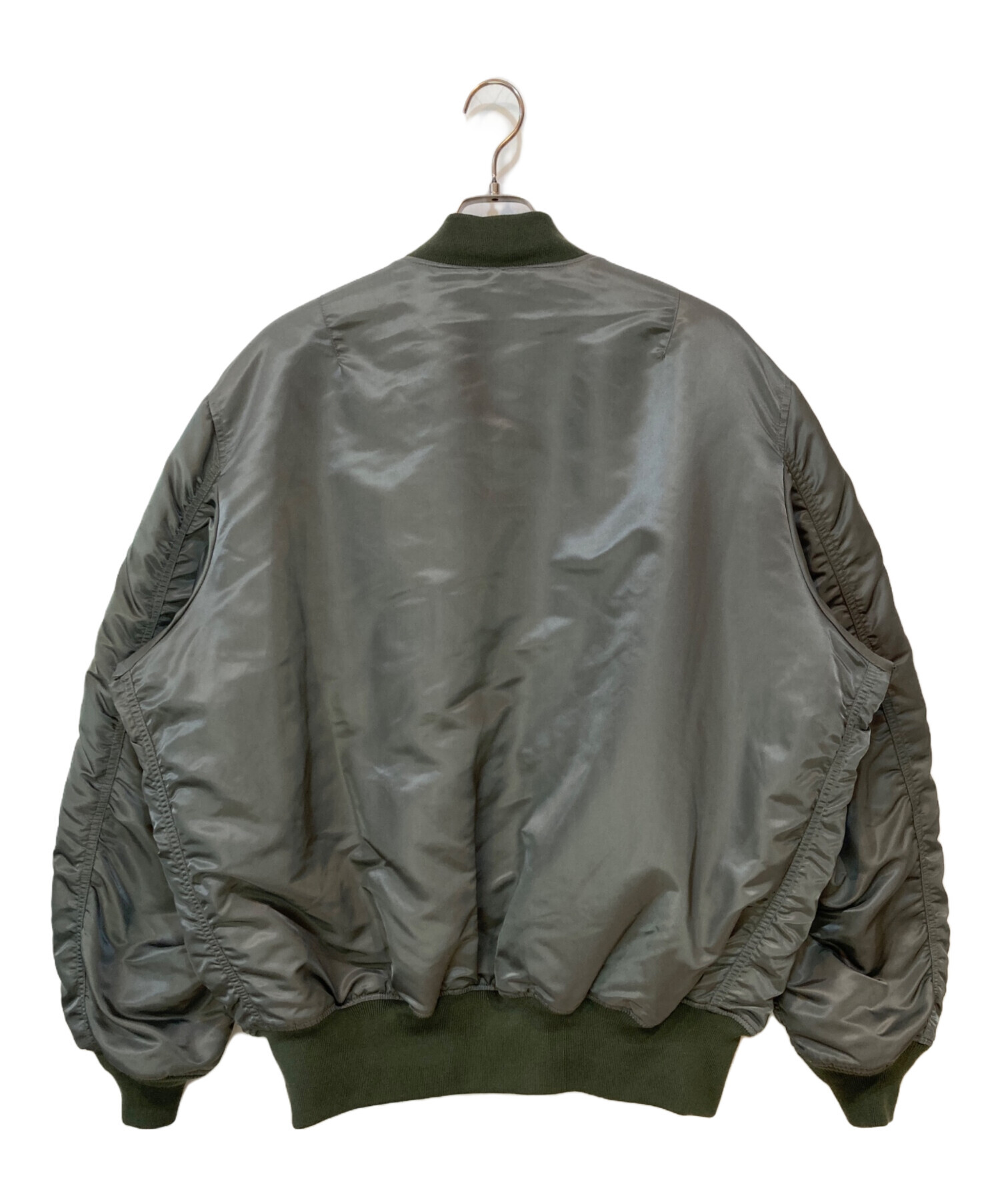 ALPHA INDUSTRIES 別注 MA-1ジャケット 未使用 ALPHA MA-1 別注 ON AIR