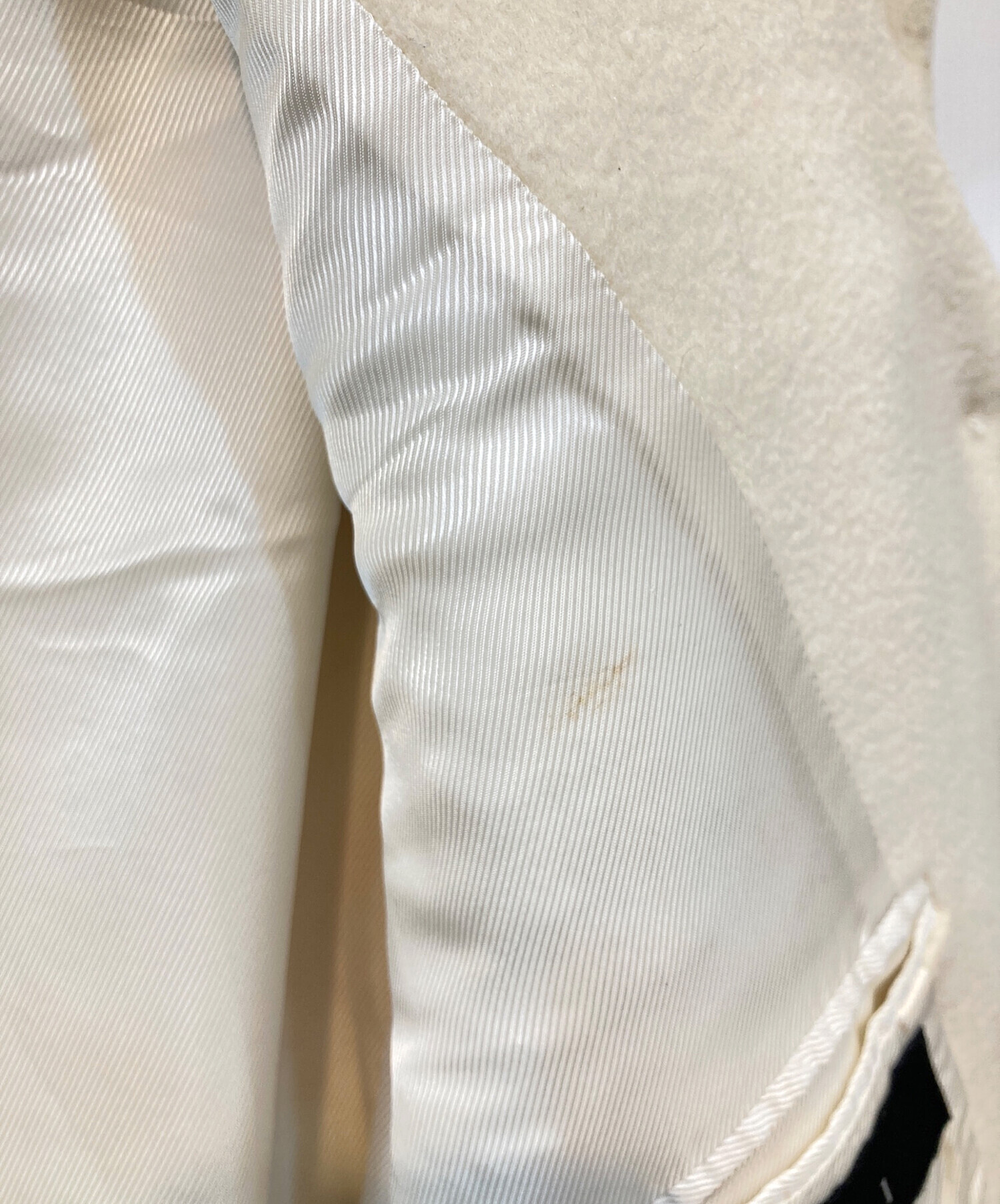 中古・古着通販】GUCCI (グッチ) カシミヤウールコート アイボリー 