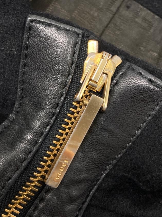 中古・古着通販】GUCCI (グッチ) カシミヤ混ジップアップコート