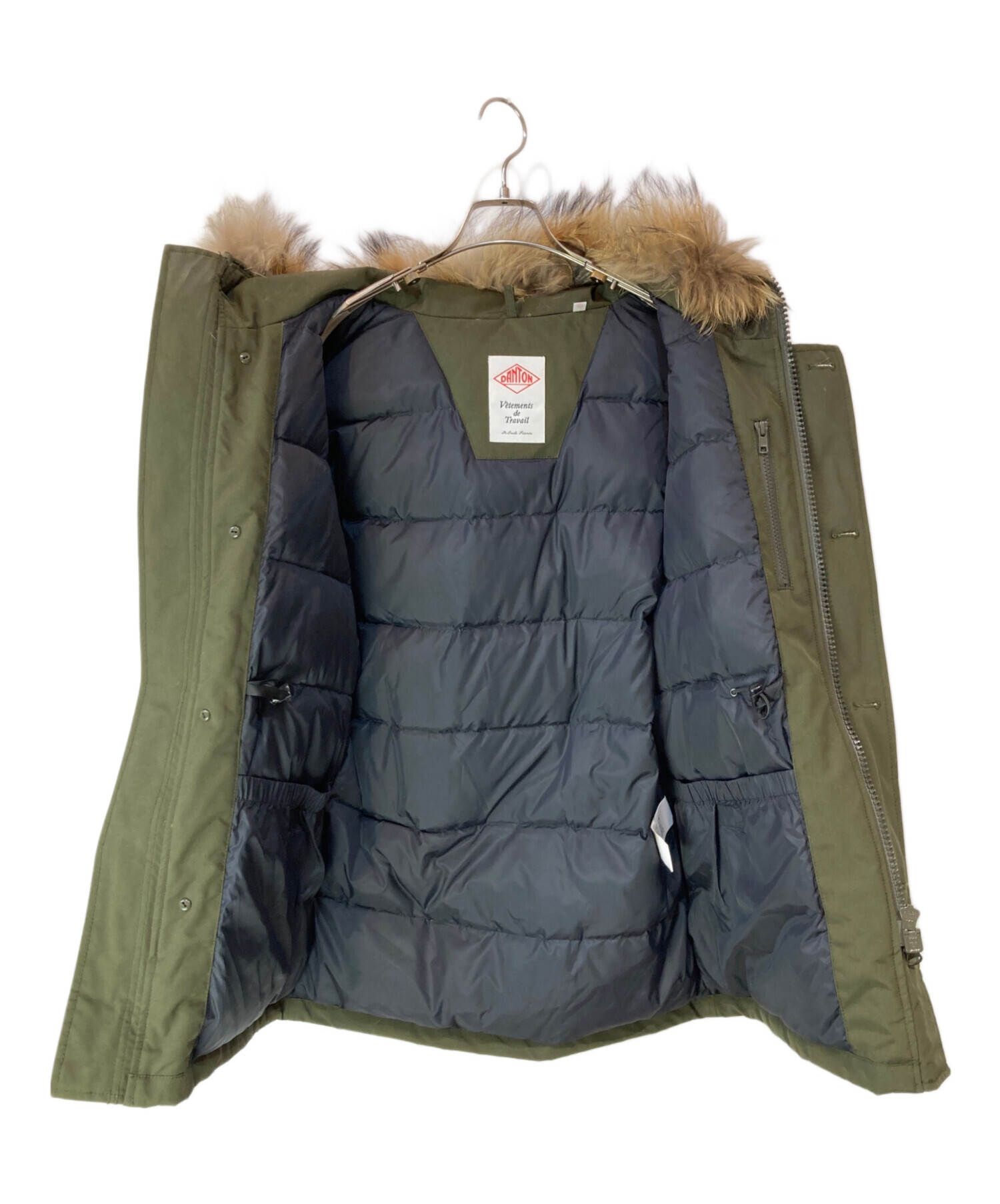 中古・古着通販】DANTON (ダントン) FUR DOWN メンズファーダウン