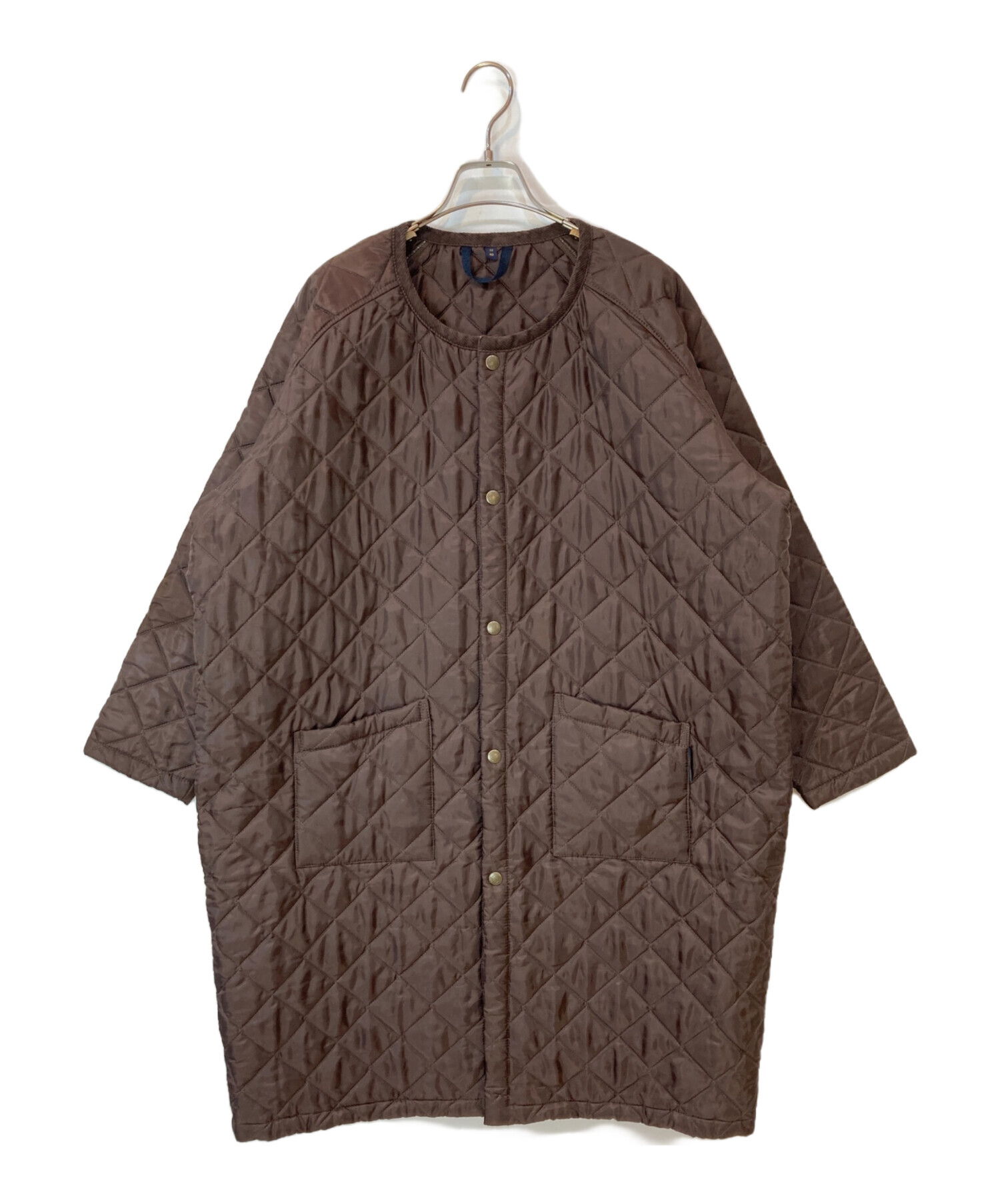 中古・古着通販】LAVENHAM (ラベンハム) キルティングコート ブラウン 