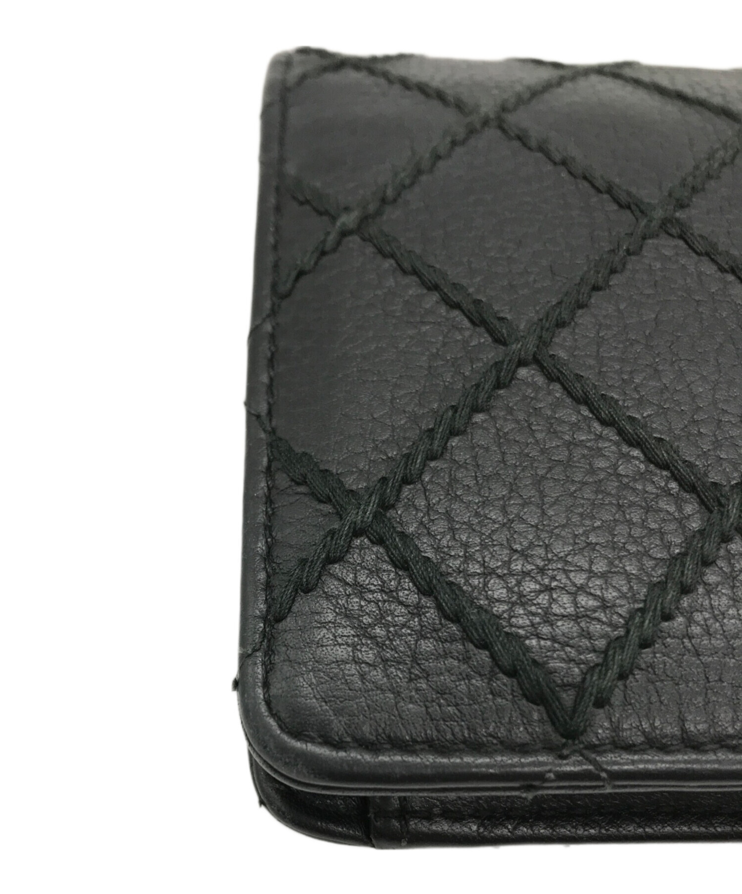 中古・古着通販】CHANEL (シャネル) ワイルドステッチ 2つ折り財布