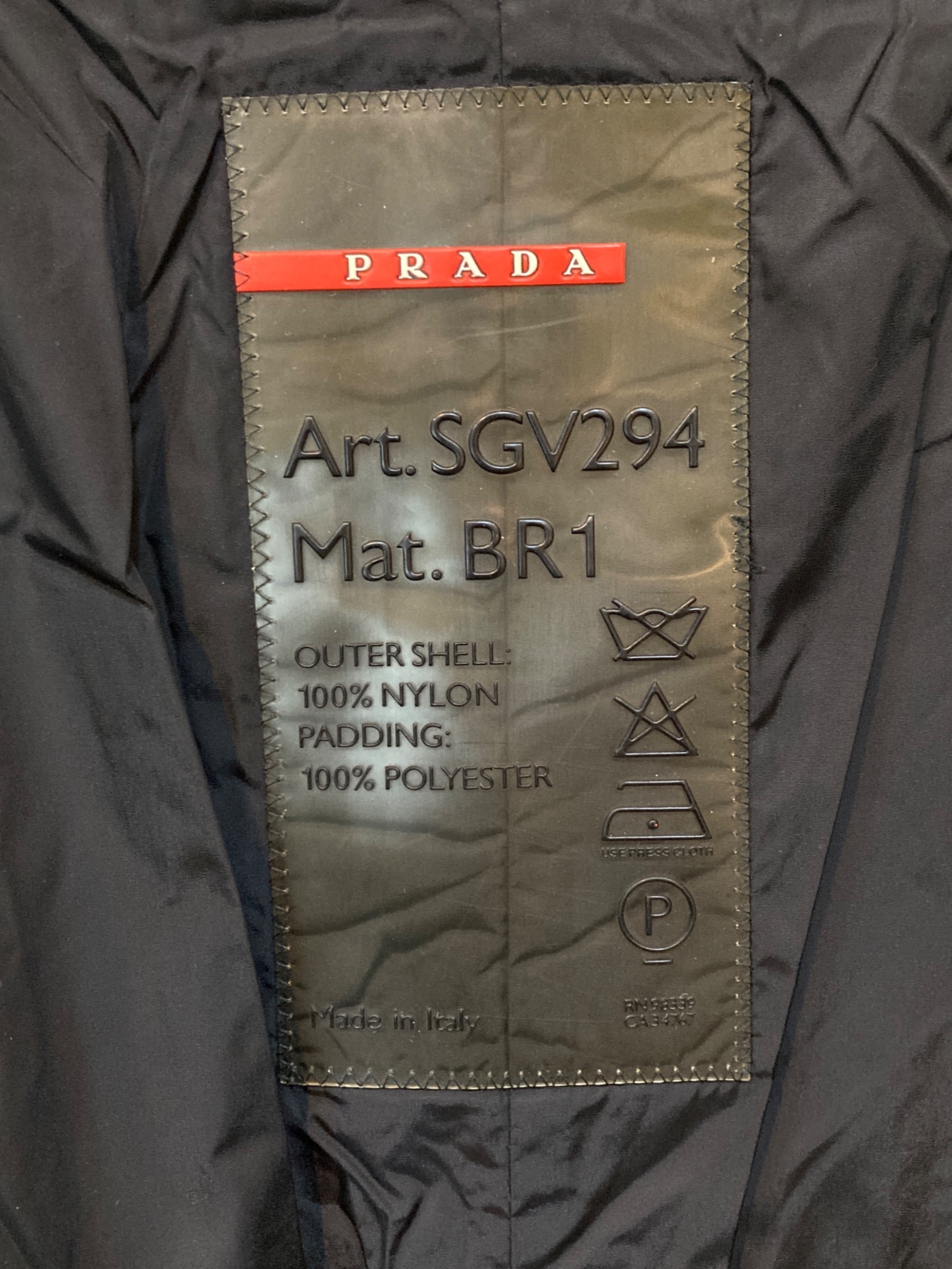 中古・古着通販】PRADA SPORTS (プラダスポーツ) 中綿ナイロン