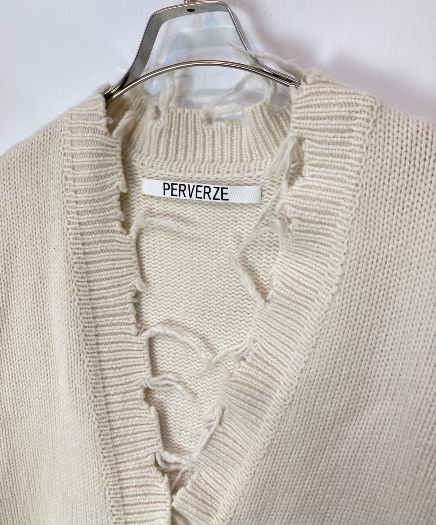 PERVERZE ニット カーディガン PERVERZE / ニットカーディガン｜ESTNATION ONLINE STORE