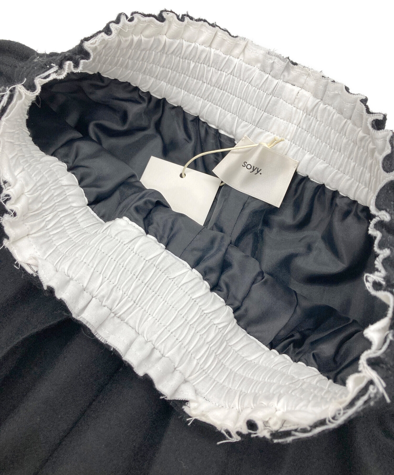 中古・古着通販】soyy. (ソイ) Gomu Gurkha(ゴムグルカ) ブラック