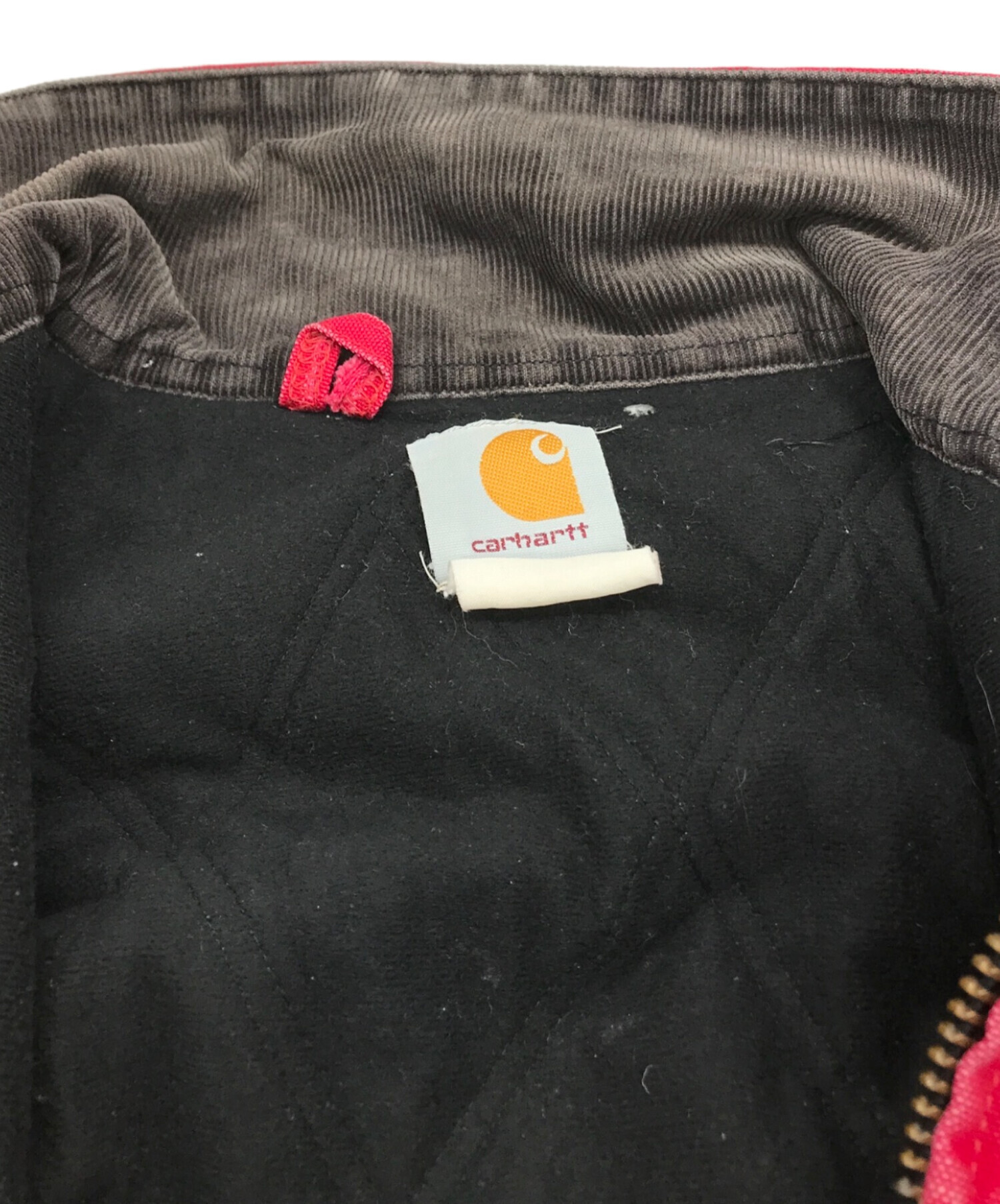 Carhartt サンタフェジャケット　レッド　企業ロゴ Carhartt カーハート 企業ロゴ刺繍 サンタフェジャケット ワーク