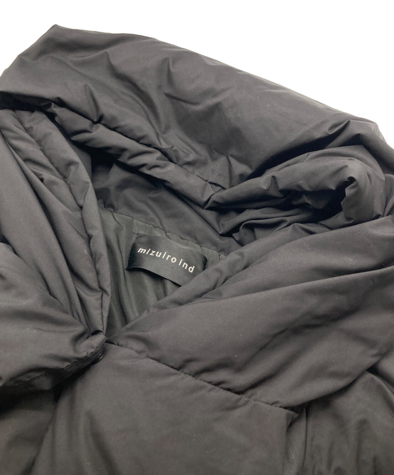 中古・古着通販】mizuiro-ind (ミズイロインド) hooded short down JK 
