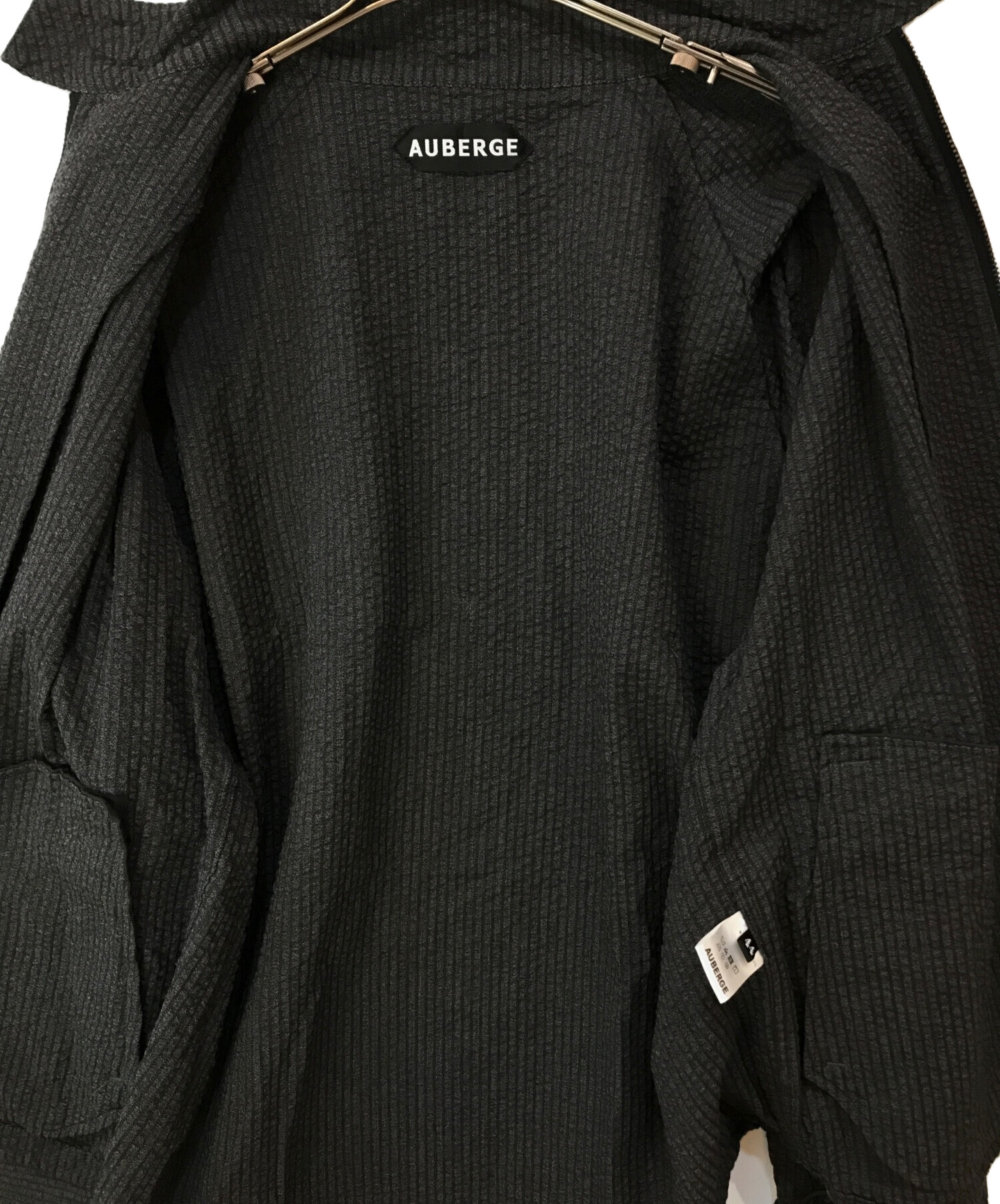 中古・古着通販】AUBERGE (オーベルジュ) STEPHANE-Black Top グレー