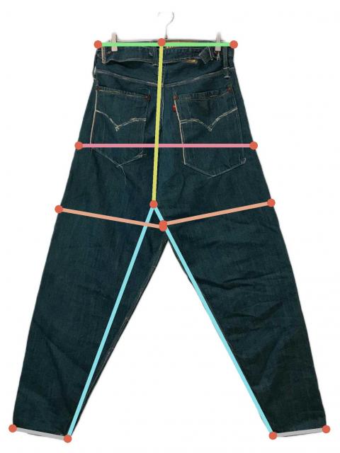 Levi’s red 2009 サルエル バルーン ヘンプデ　slouch Levi's red 2009 サルエル バルーン ヘンプデslouch