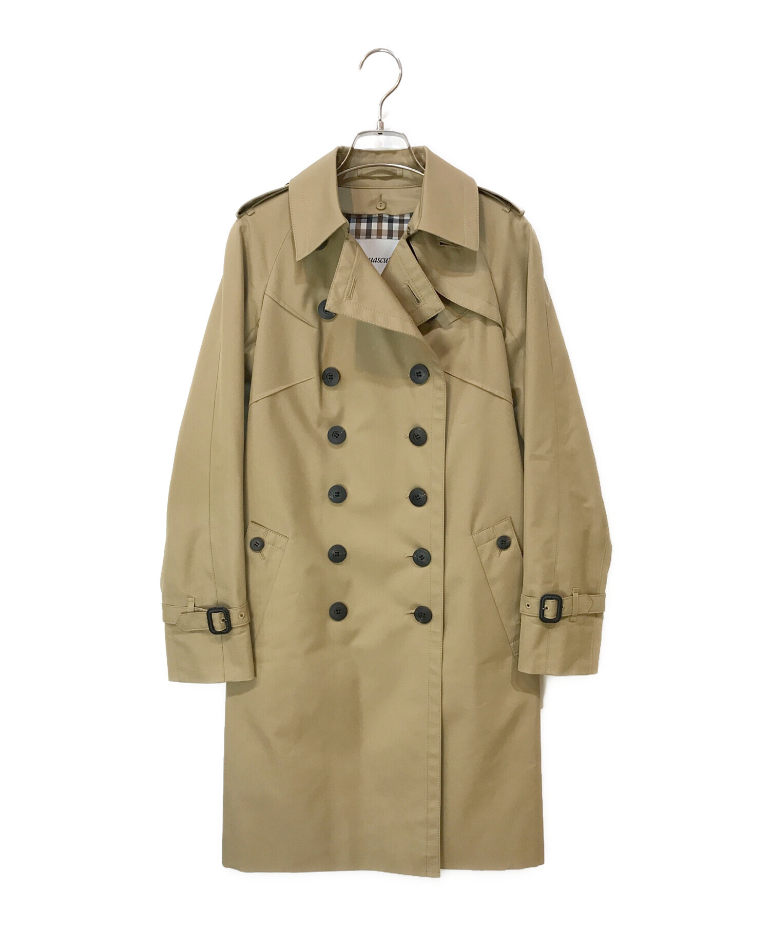 新品　アクアスキュータム　トレンチコート　サイズ4 アクアスキュータムトレンチコート サイズ4