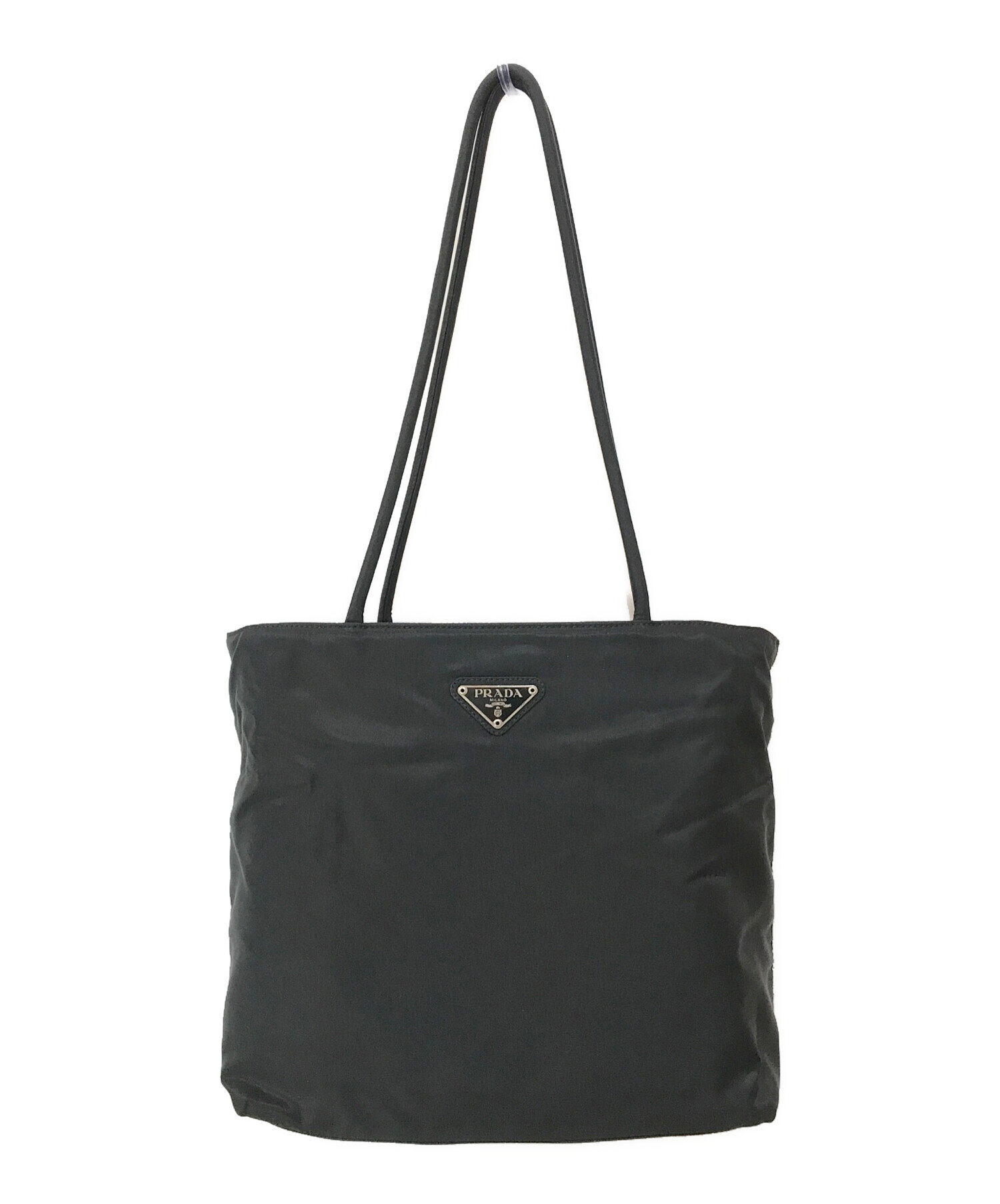 中古・古着通販】PRADA (プラダ) ナイロントートバッグ ブラック 