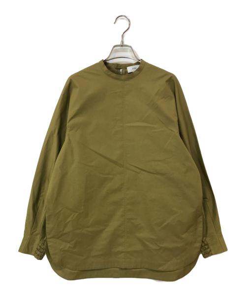 中古・古着通販】HYKE (ハイク) 長袖ブラウス オリーブ サイズ:1 