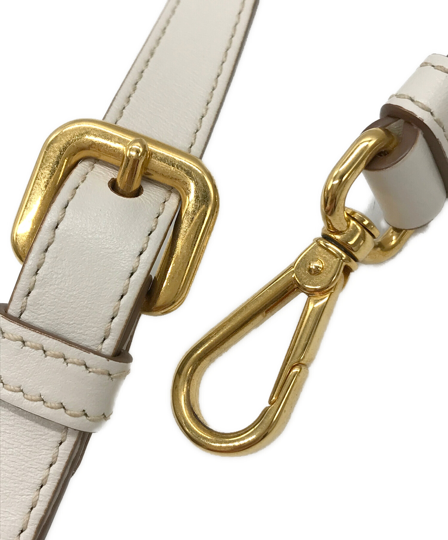 中古・古着通販】PRADA (プラダ) ロゴジャガード 2WAYショルダーバッグ