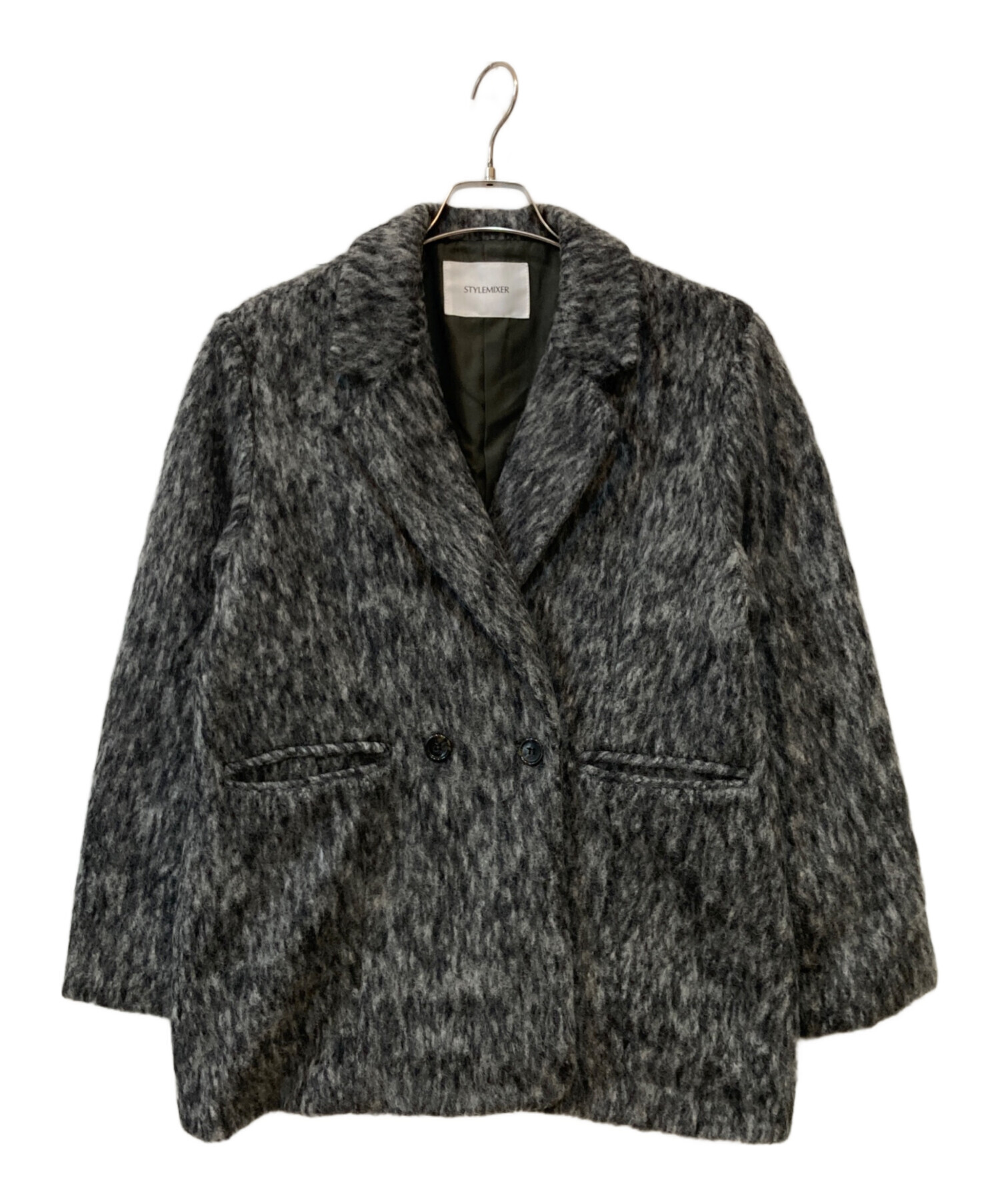 中古・古着通販】STYLE MIXER (スタイルミキサー) シャギーテーラード