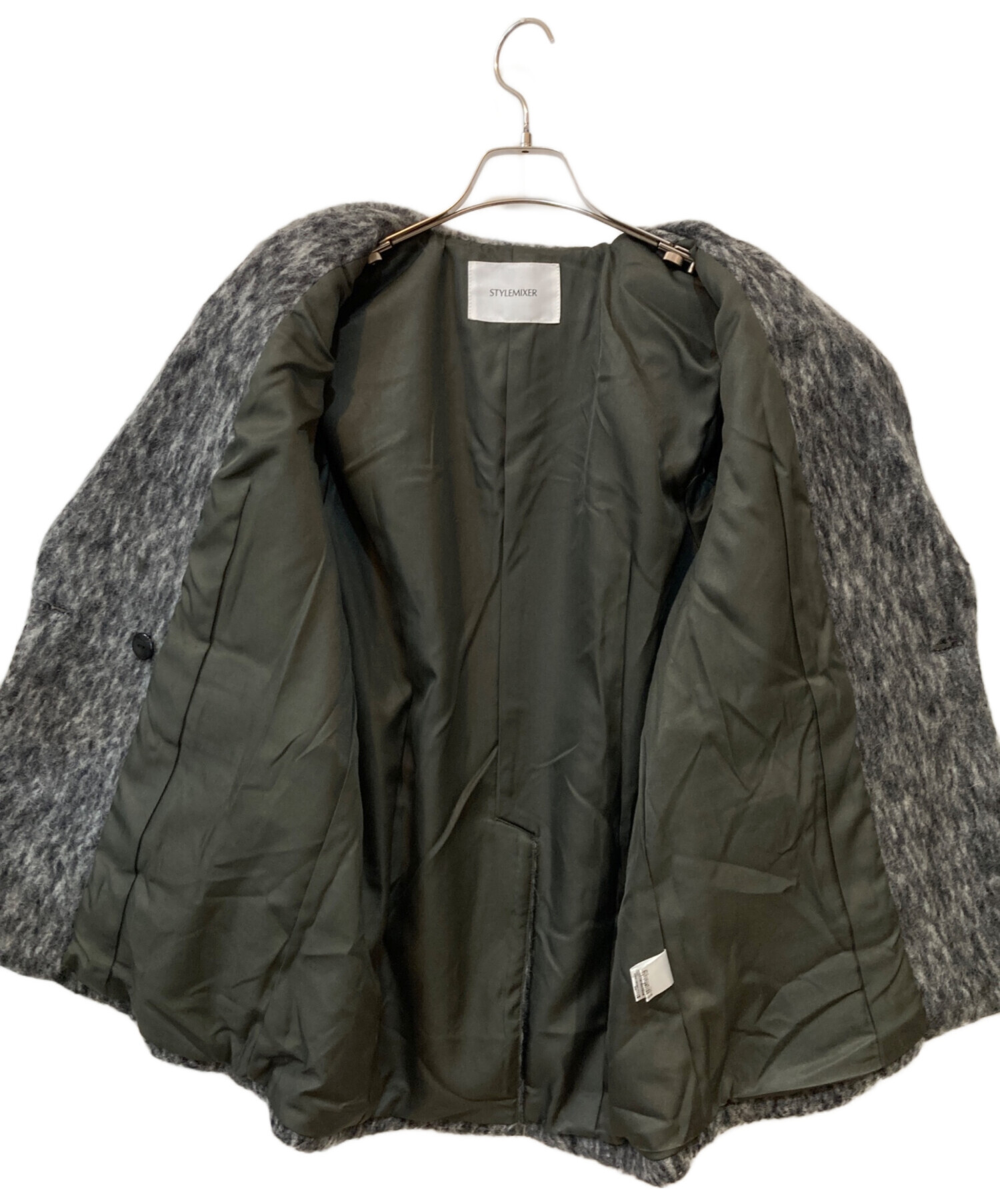 中古・古着通販】STYLE MIXER (スタイルミキサー) シャギーテーラード