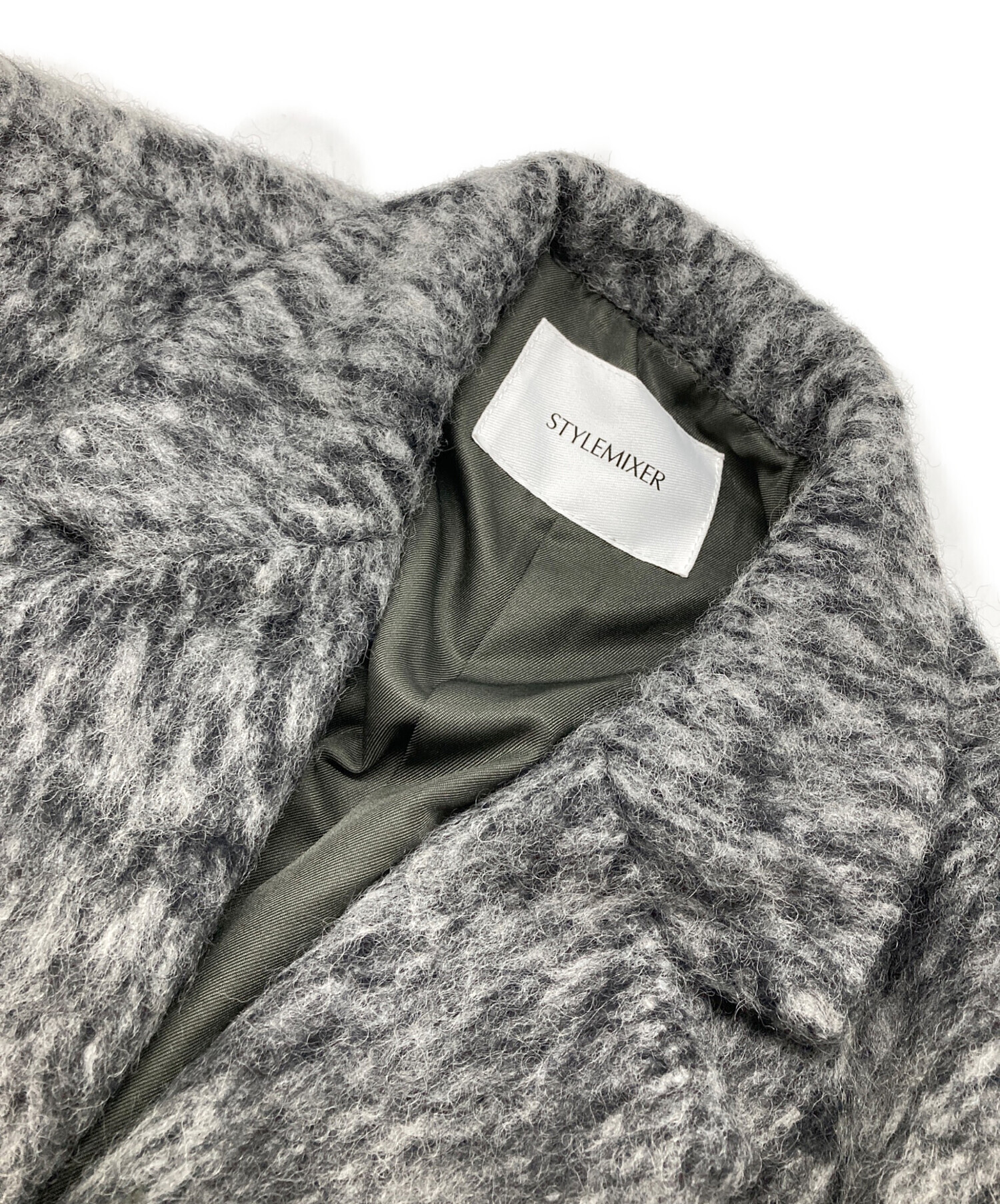 中古・古着通販】STYLE MIXER (スタイルミキサー) シャギーテーラード