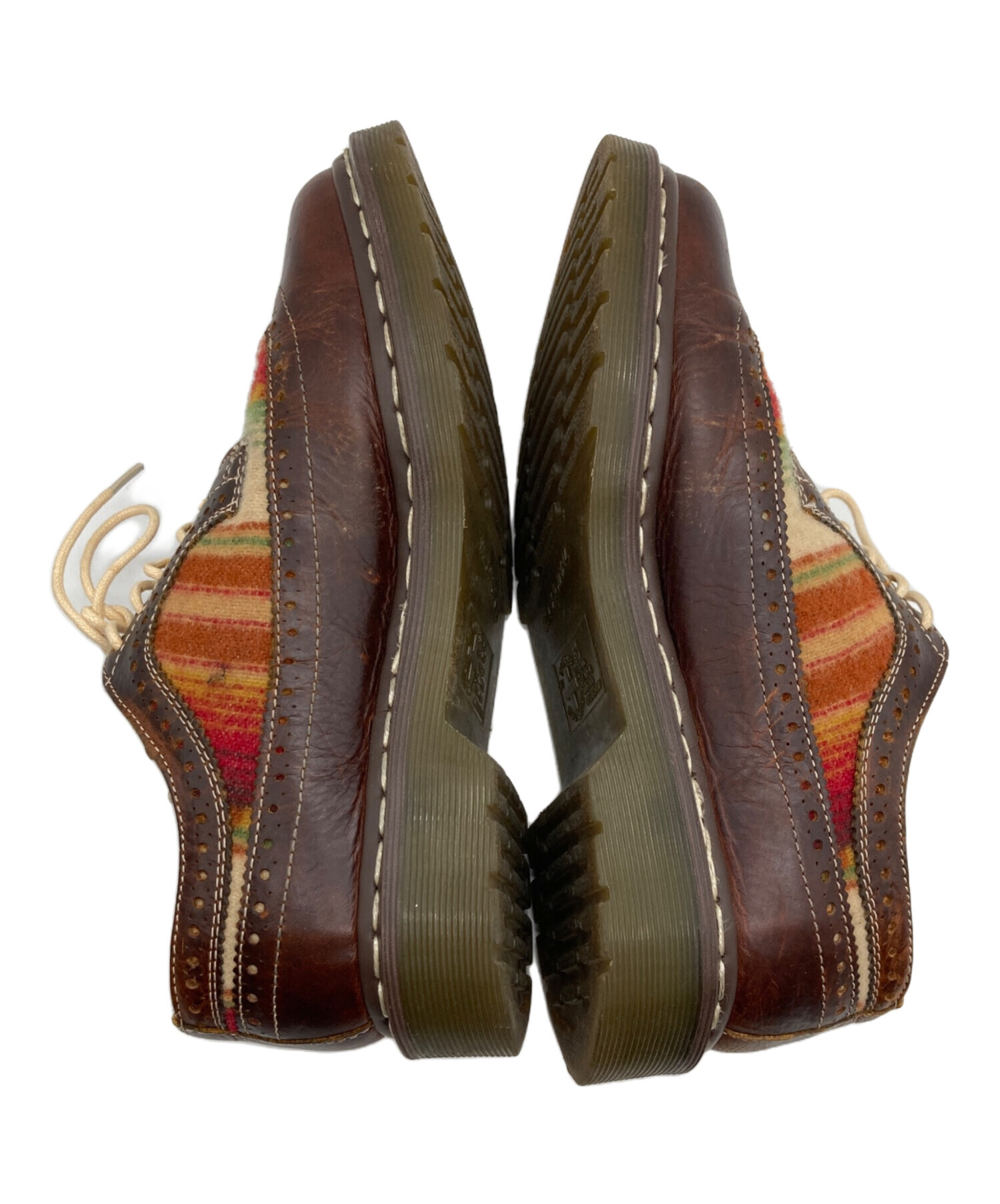 Dr.Martens × PENDLETON 5ホール ウイングチップ 中古・古着通販】Dr.Martens (ドクターマーチン) PENDLETON (ペン