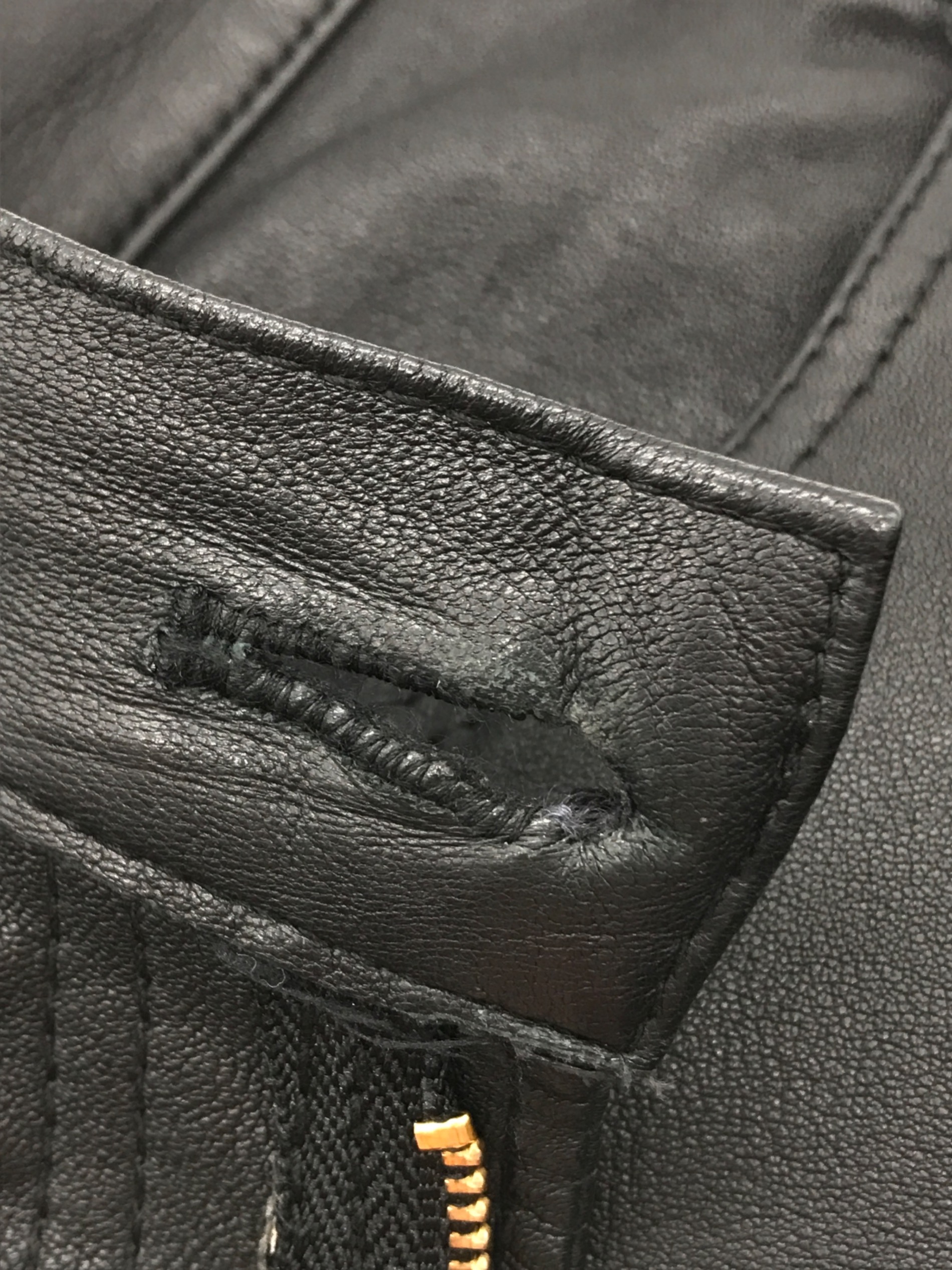 中古・古着通販】DEUXIEME CLASSE (ドゥーズィエム クラス) leather pt 