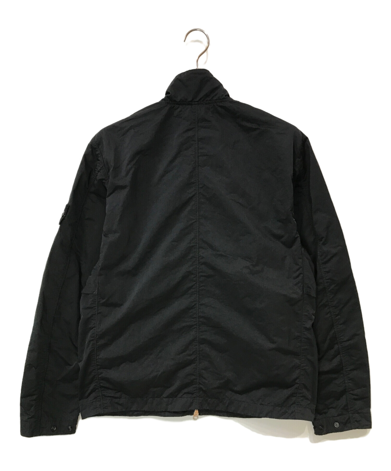 stone  ストーンアイランド BATAVIA-TC ジャケット Stone Island Black Nylon Batavia-TC Jacket Stone Island