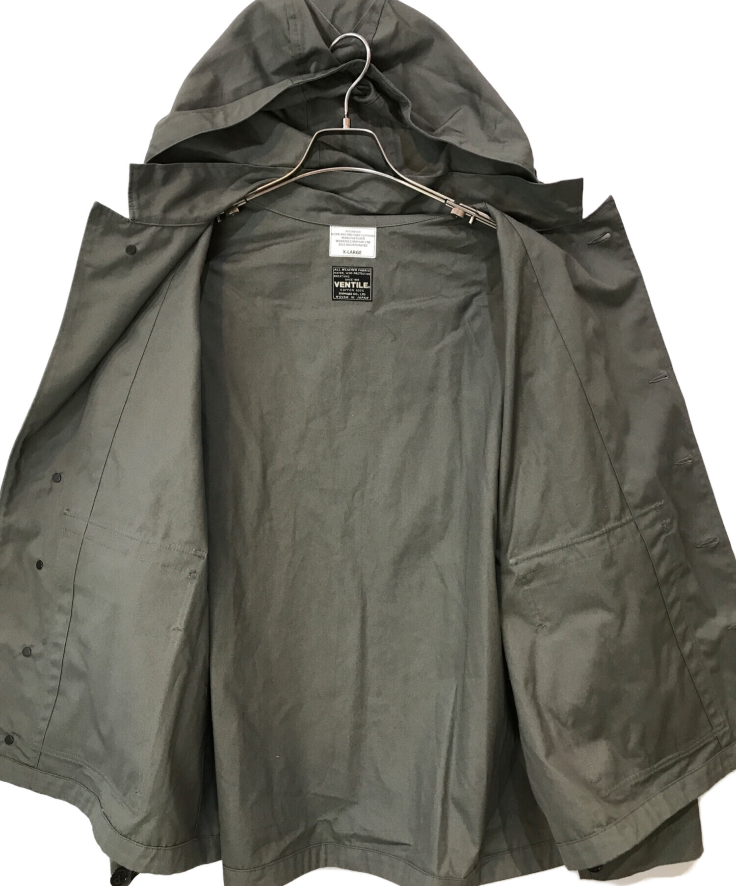 中古・古着通販】WORKERS (ワーカーズ) M-43 MOD PARKA カーキ サイズ 