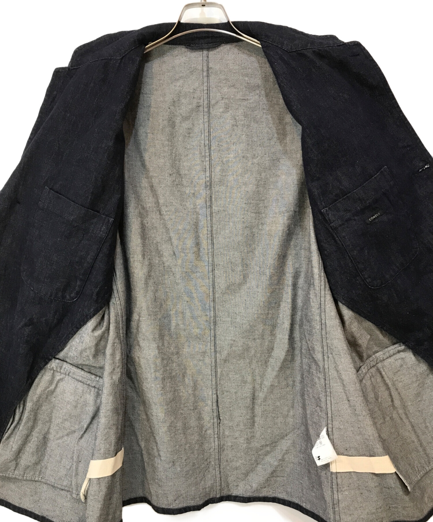 中古・古着通販】COMOLI (コモリ) NAVY DENIM JACKET インディゴ