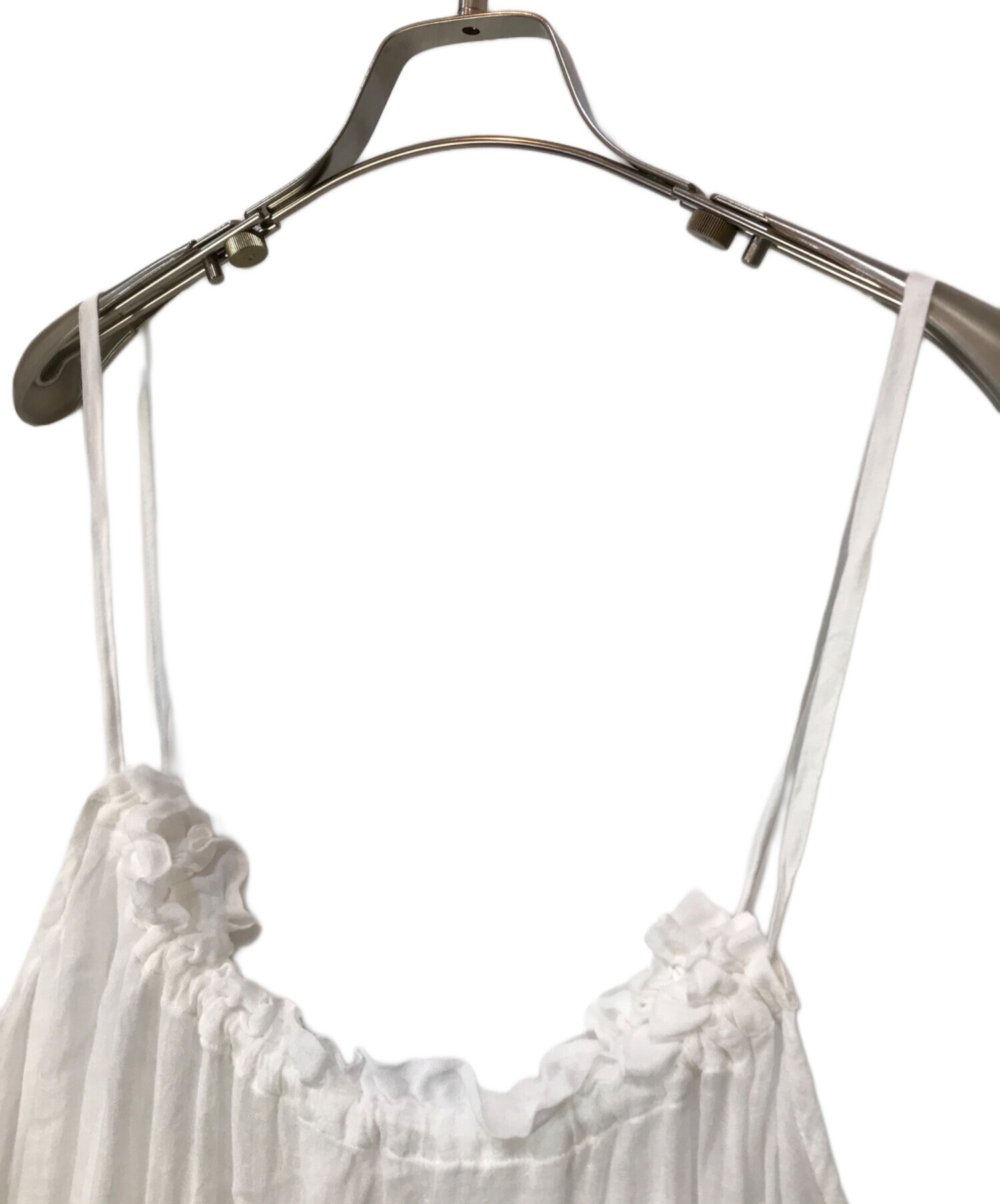 ネストローブ リネン ガーゼ レース キャミソール トップス nest Robe