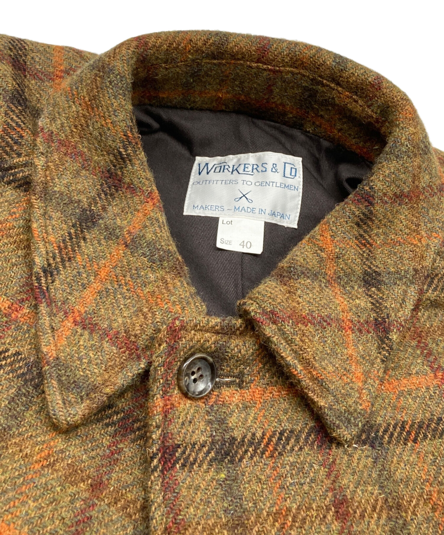 中古・古着通販】WORKERS (ワーカーズ) Harris Tweed (ハリスツイード