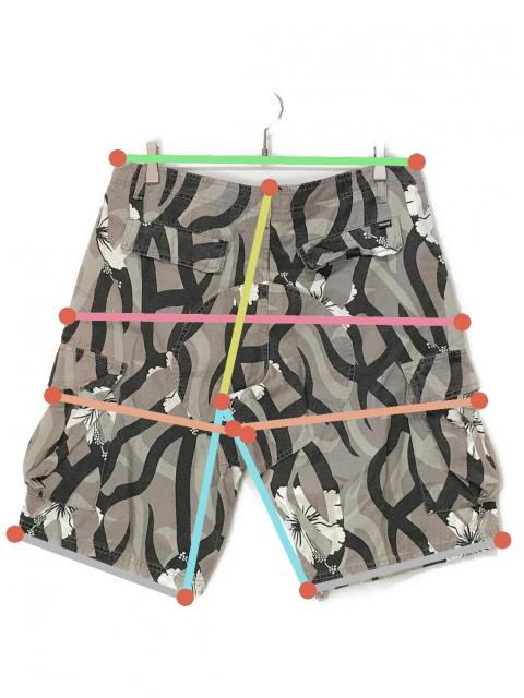 中古・古着通販】stussy (ステューシー) トライバルカモ カーゴ