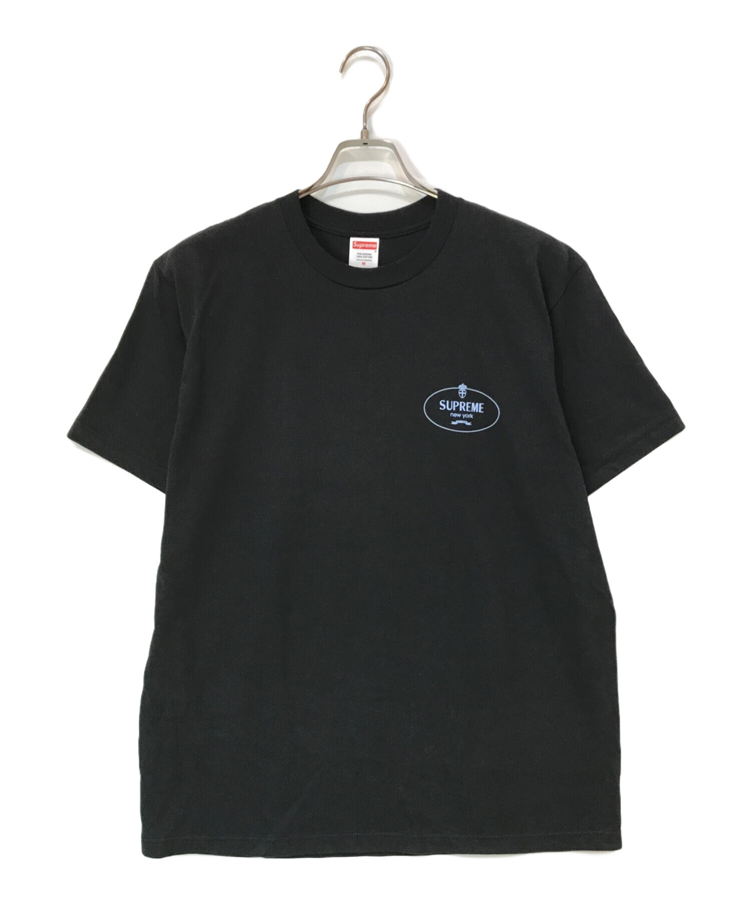 中古・古着通販】SUPREME (シュプリーム) crest tee ブラック サイズ:M 