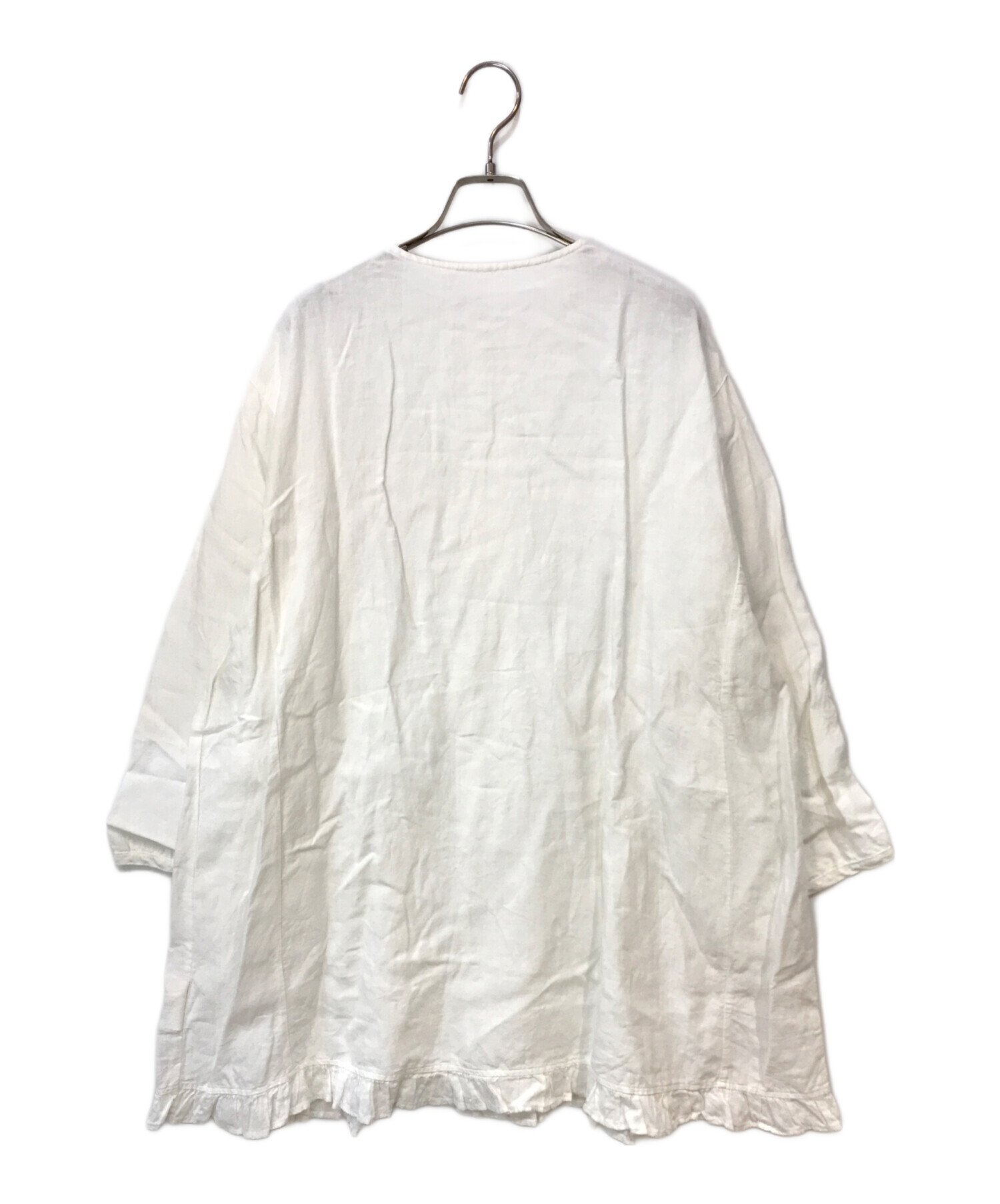 中古・古着通販】nest Robe (ネストローブ) リネン近江晒しプチフリル