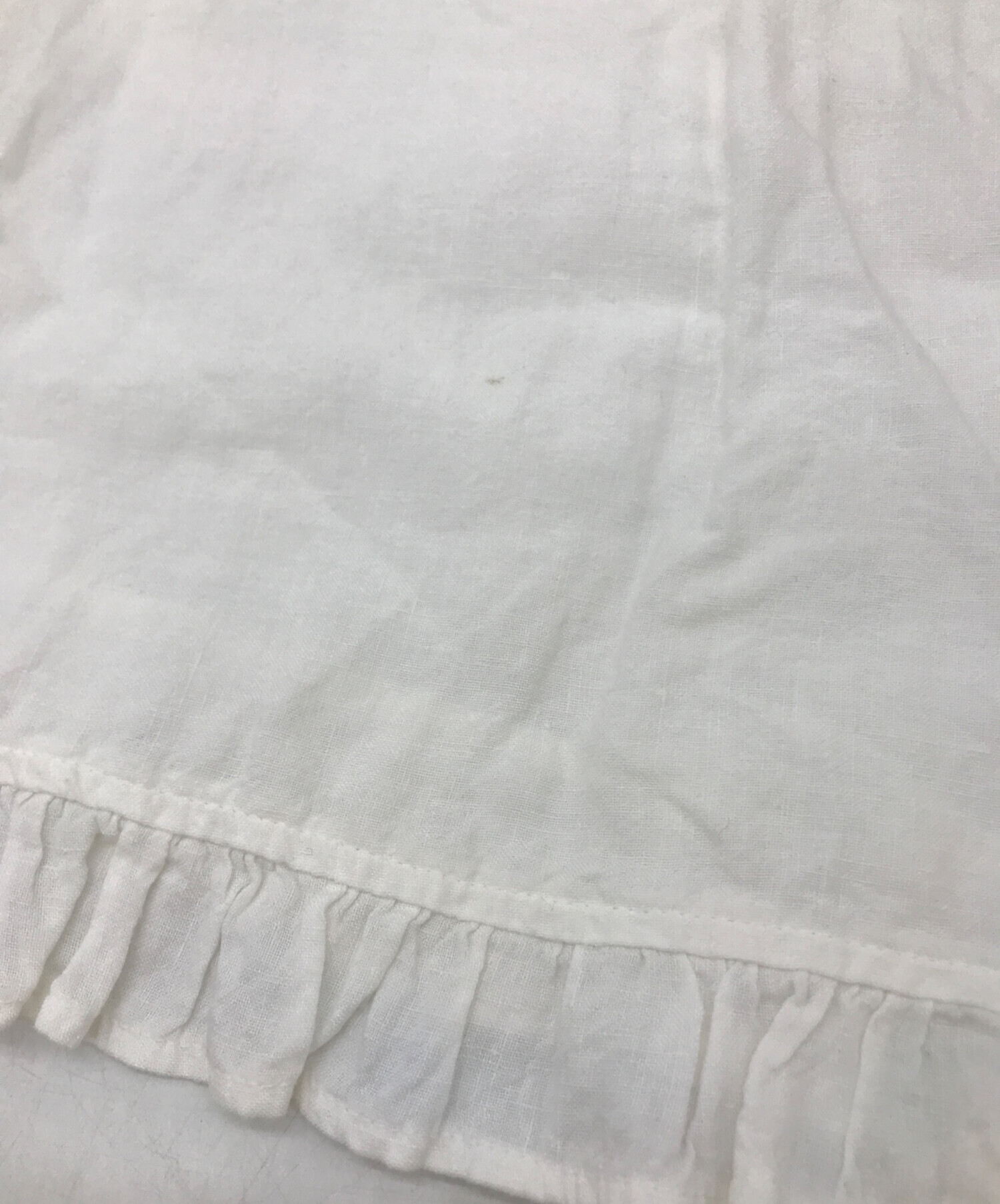 中古・古着通販】nest Robe (ネストローブ) リネン近江晒しプチフリル
