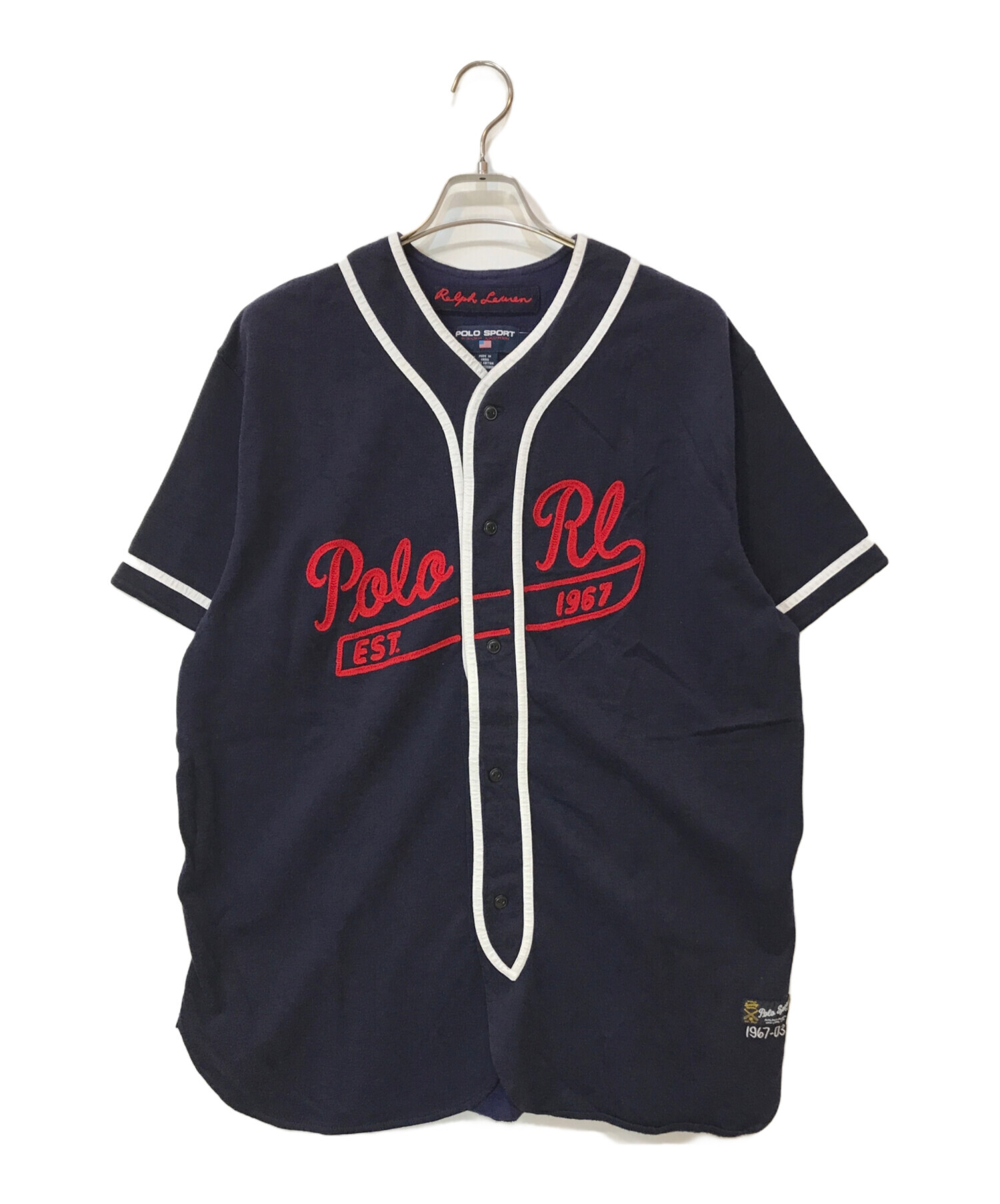 POLO SPORT ポロスポーツ ベースボールシャツ XL