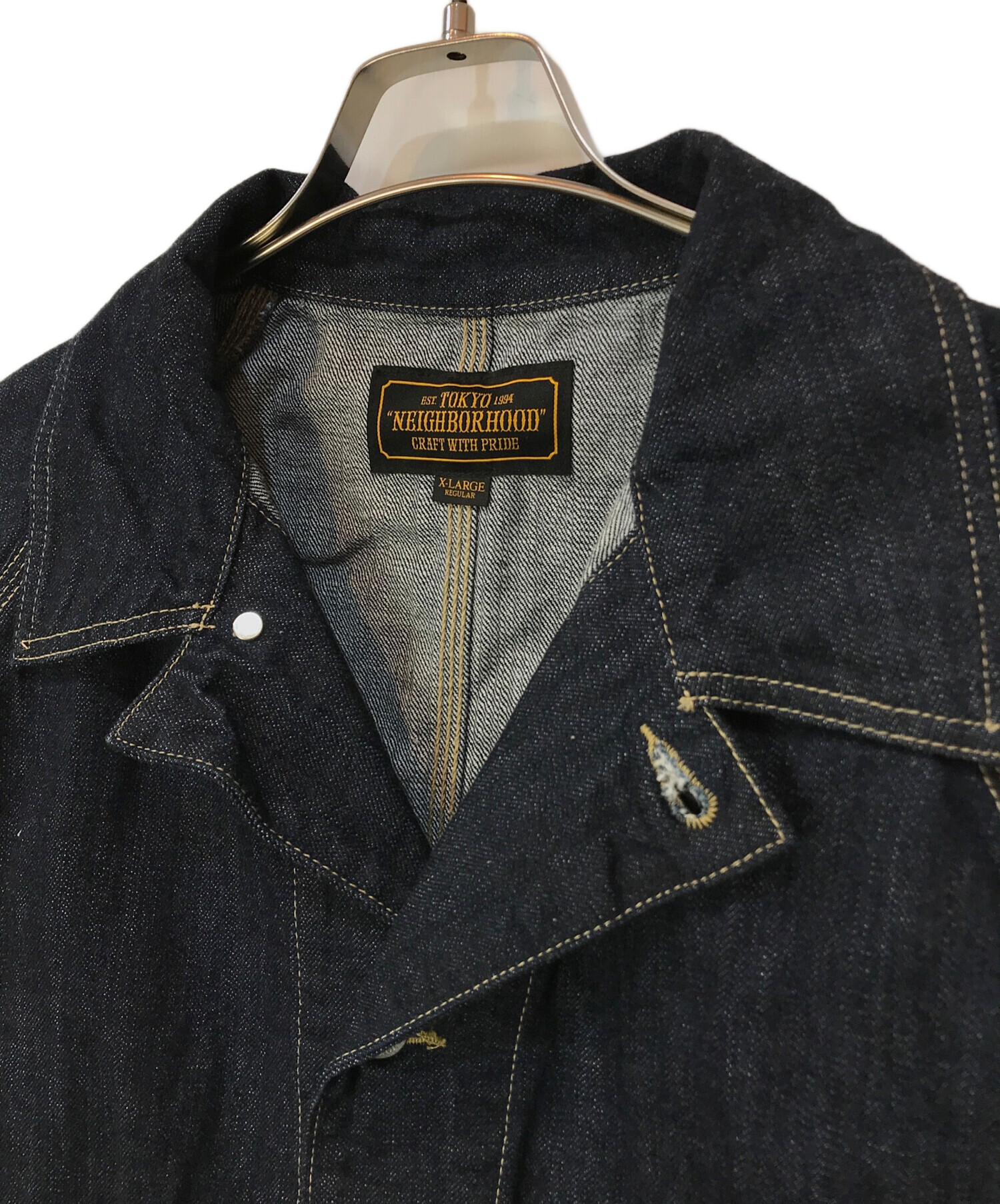 中古・古着通販】NEIGHBORHOOD (ネイバーフッド) S.C.C./C-JKT デニム