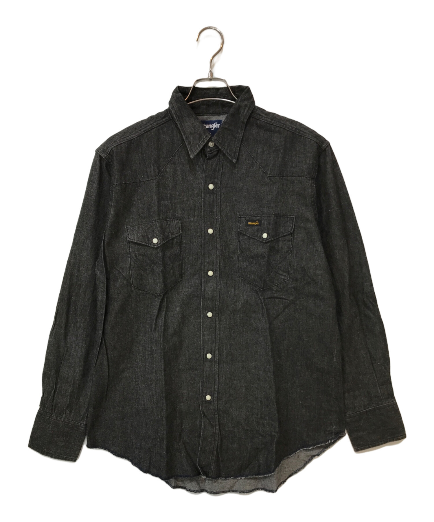 中古・古着通販】Wrangler (ラングラー) 80s ブラックデニムウエスタン 
