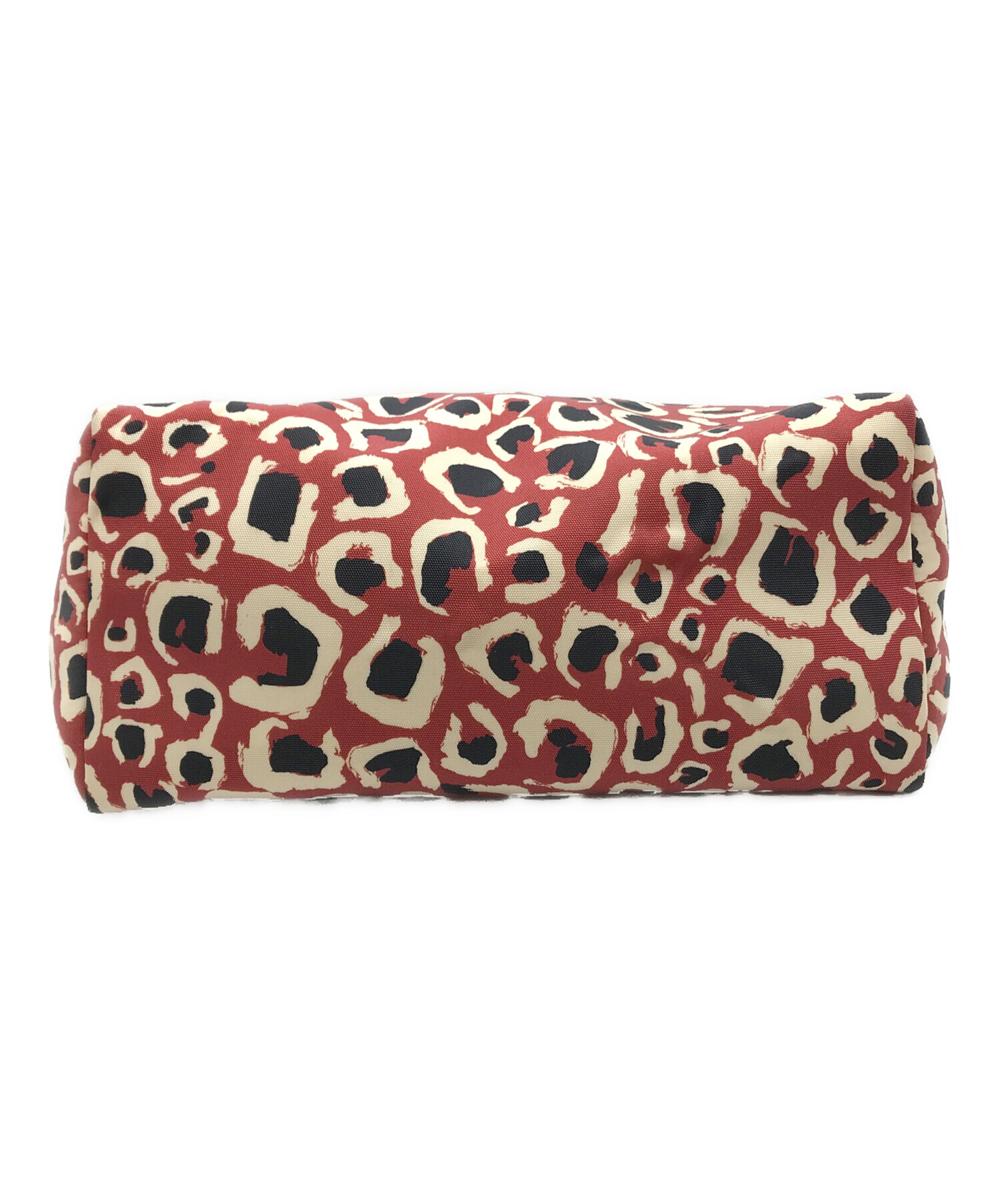 中古・古着通販】GUCCI (グッチ) レオパード柄 キャンバス レザー