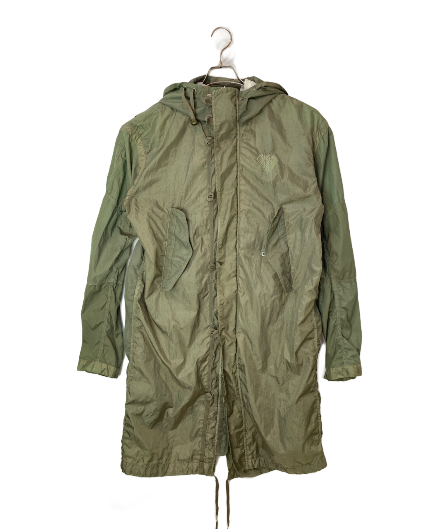 中古・古着通販】DIESEL (ディーゼル) ライナー付きナイロンコート 