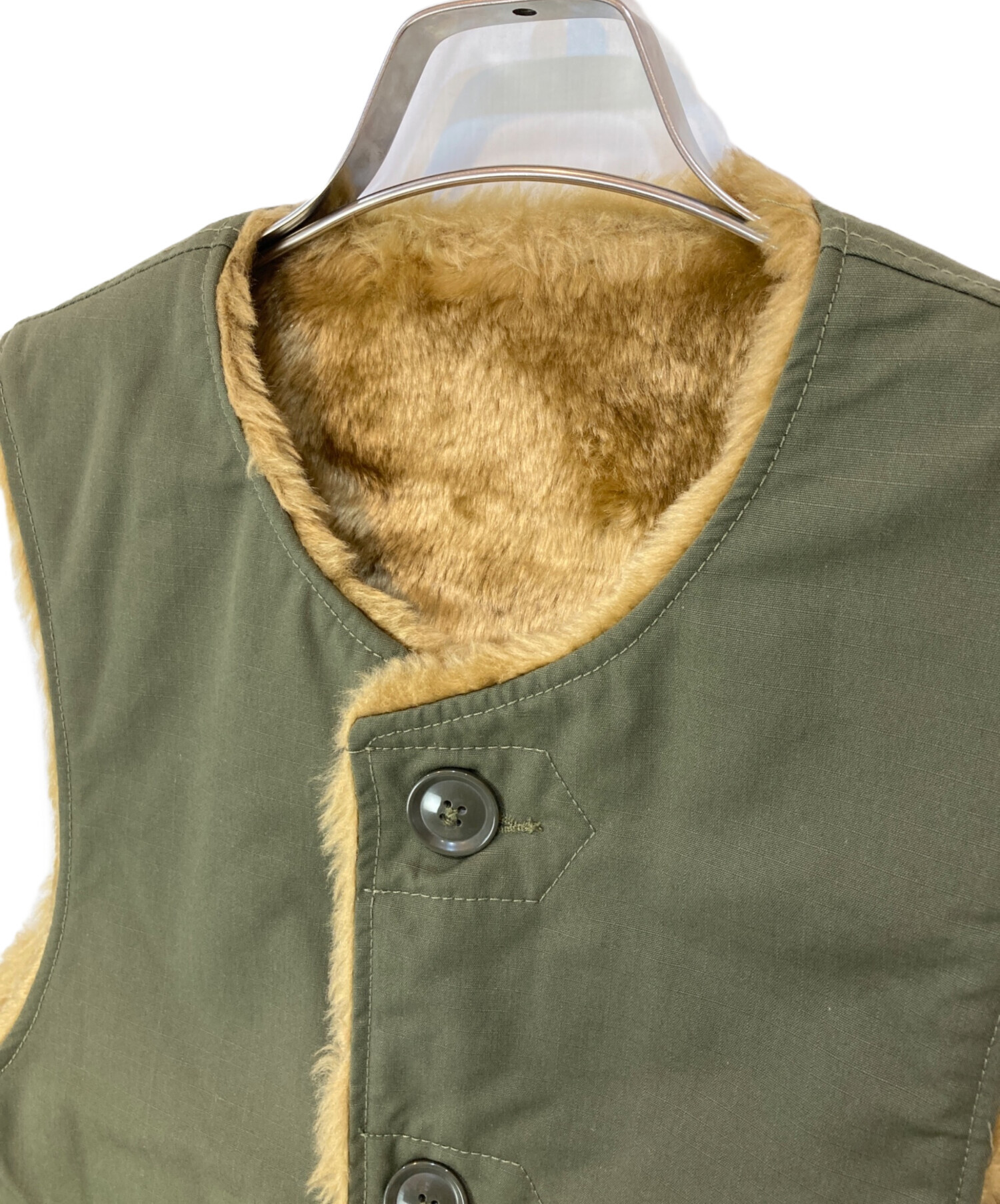 ☆新品☆ENGINEERED GARMENTS ファウルベスト Mサイズ ENGINEERED GARMENTS｜ウェザーポプリン ファウル ベスト “Fowl