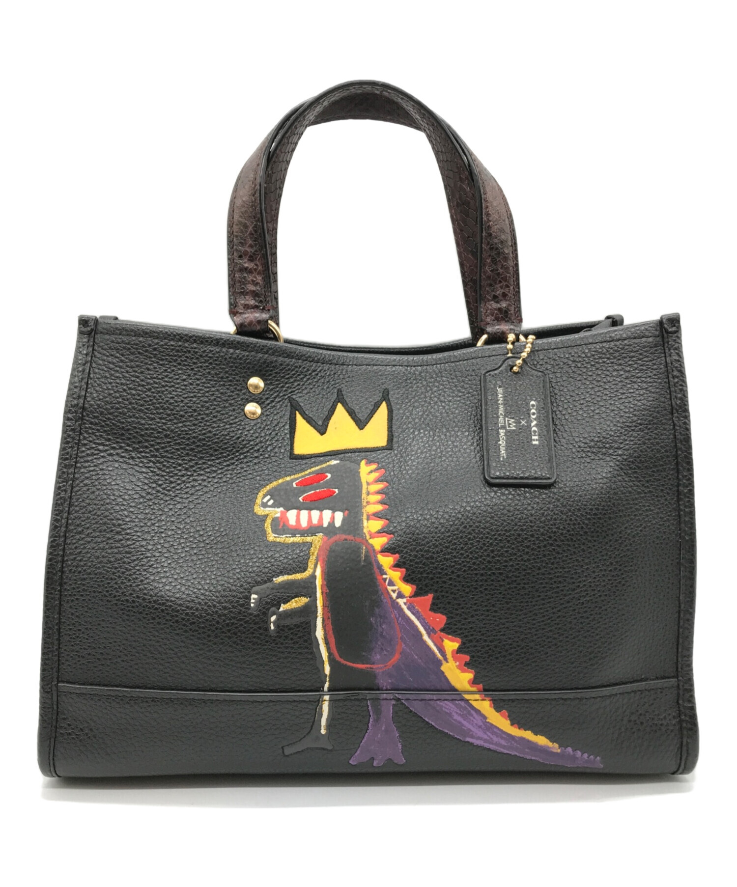 ✨新品・未使用品✨COACH コーチ　バスキア コラボ アリー ベルトバッグ 超激レア】極美品 COACH コーチ メンズ ウエストバッグ ベルトバッグ
