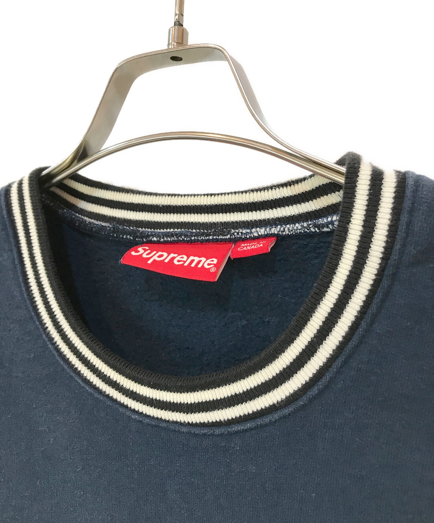 中古・古着通販】SUPREME (シュプリーム) 14FW Classic Logo Striped 