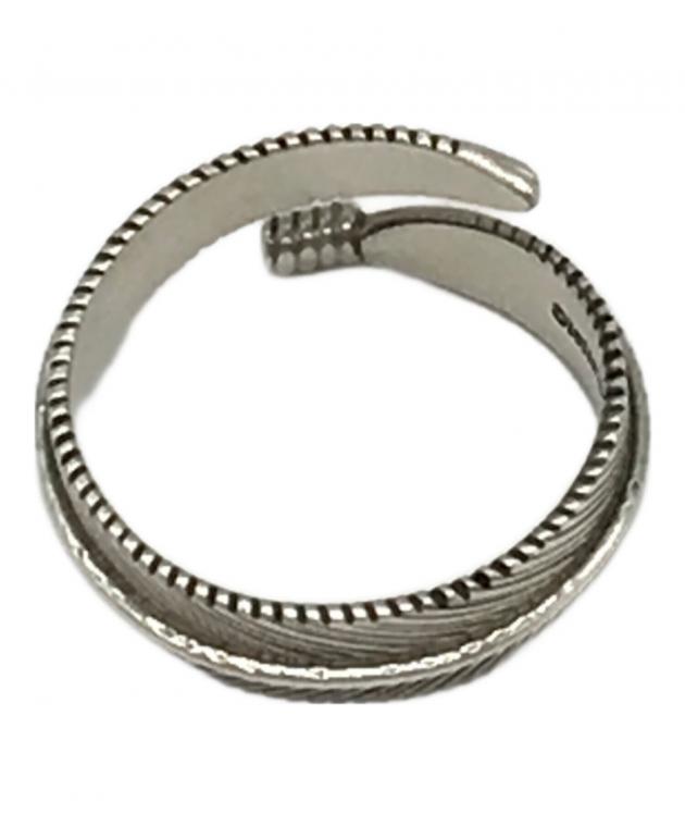Indian Jewelry ハーヴィーメイス シルバー フェザーリング ① Indian