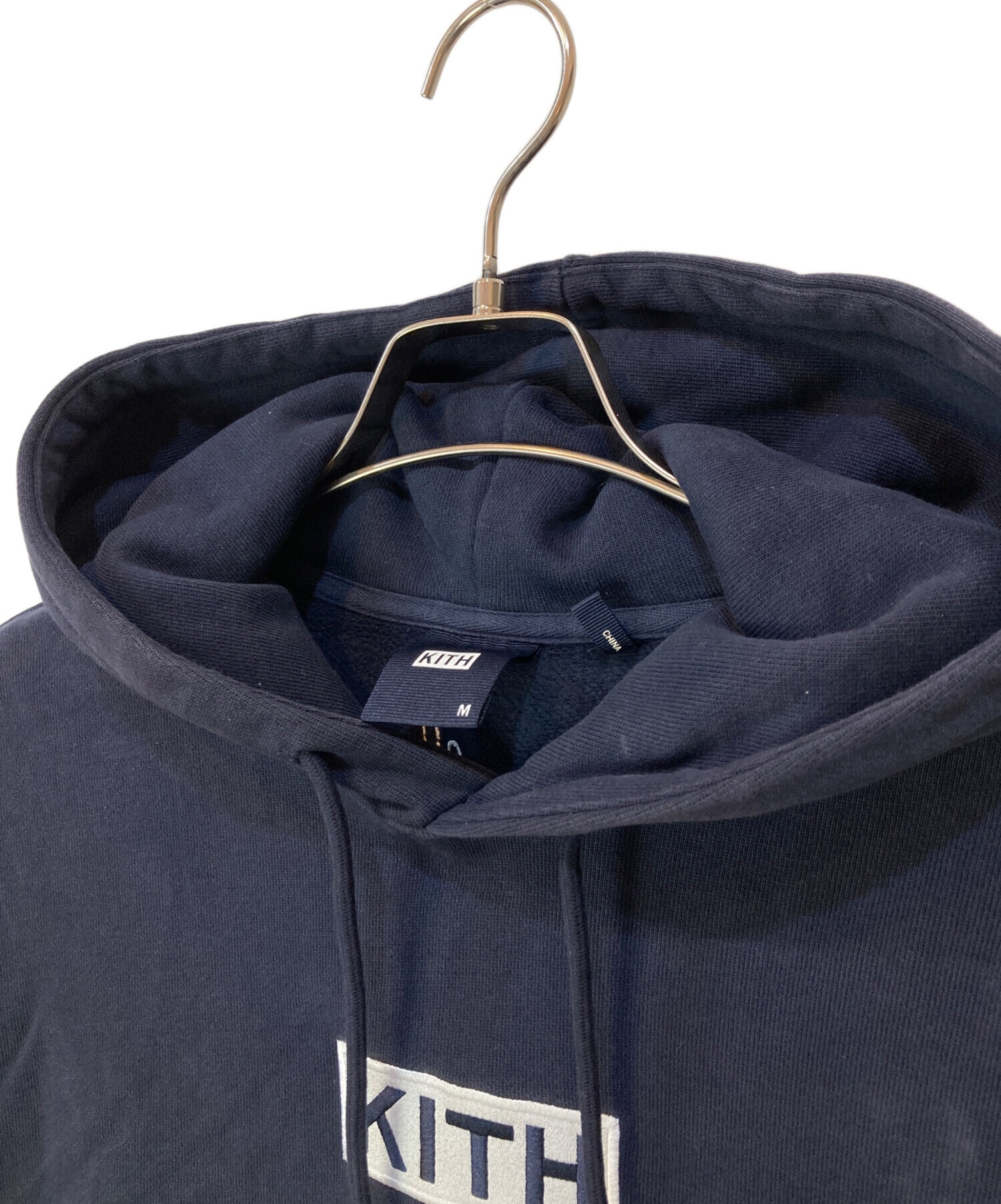 中古・古着通販】KITH (キス) City Script Hoodie ネイビー サイズ:M 
