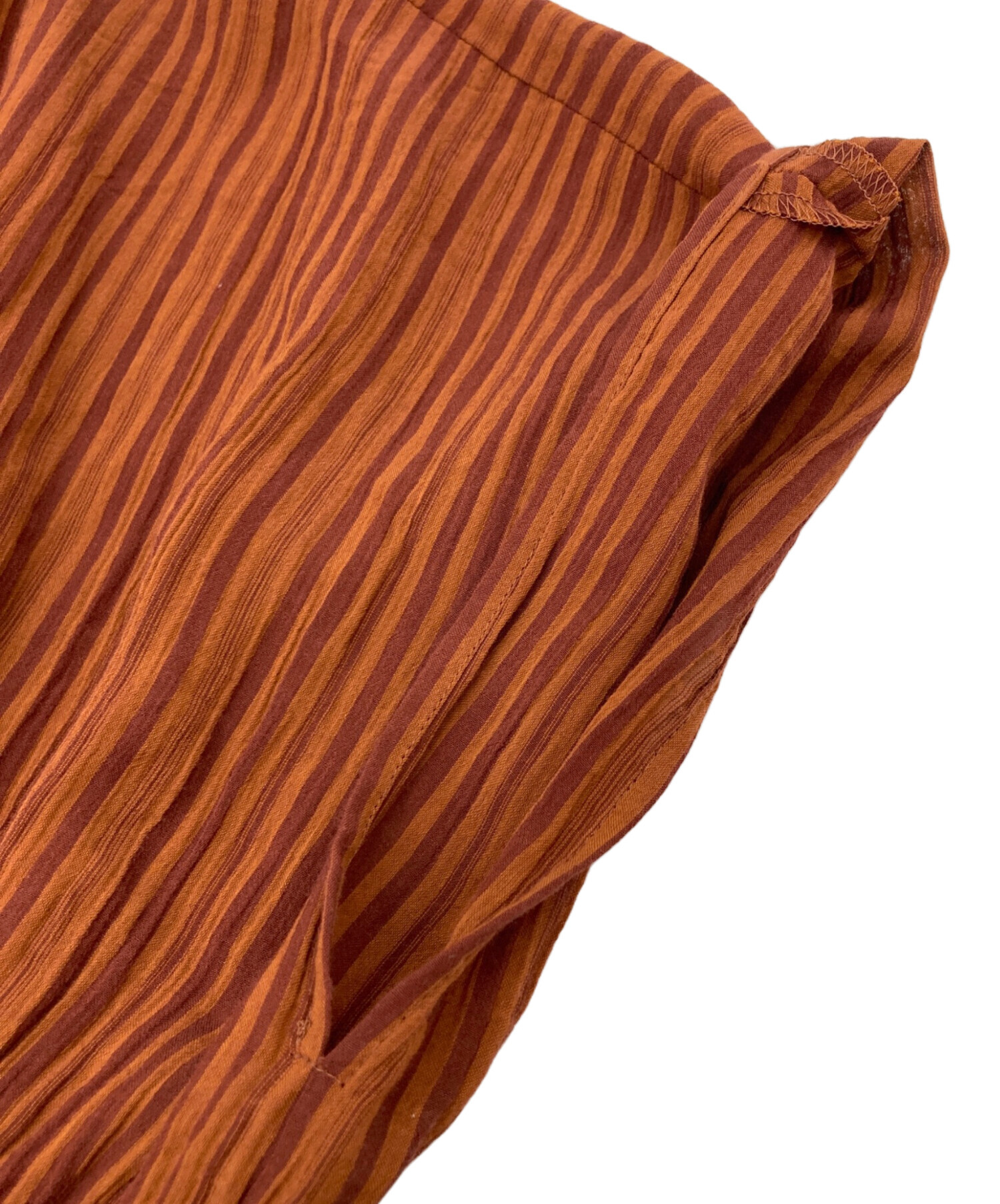 中古・古着通販】Mame Kurogouchi (マメクロゴウチ) Stripe Shirring