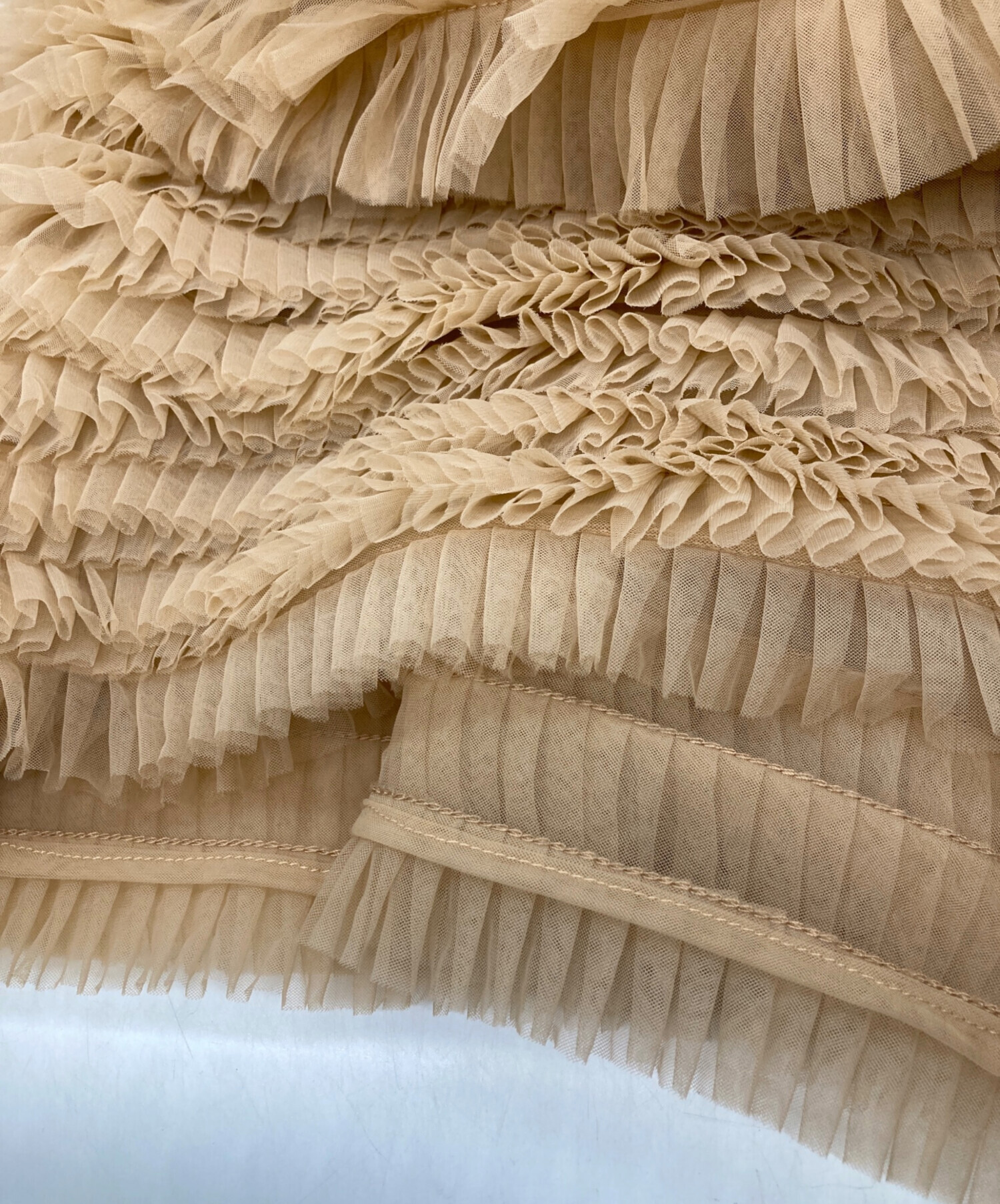 中古・古着通販】Bibiy. (ビビィ) DARLENE SHUSHU SKIRT ベージュ