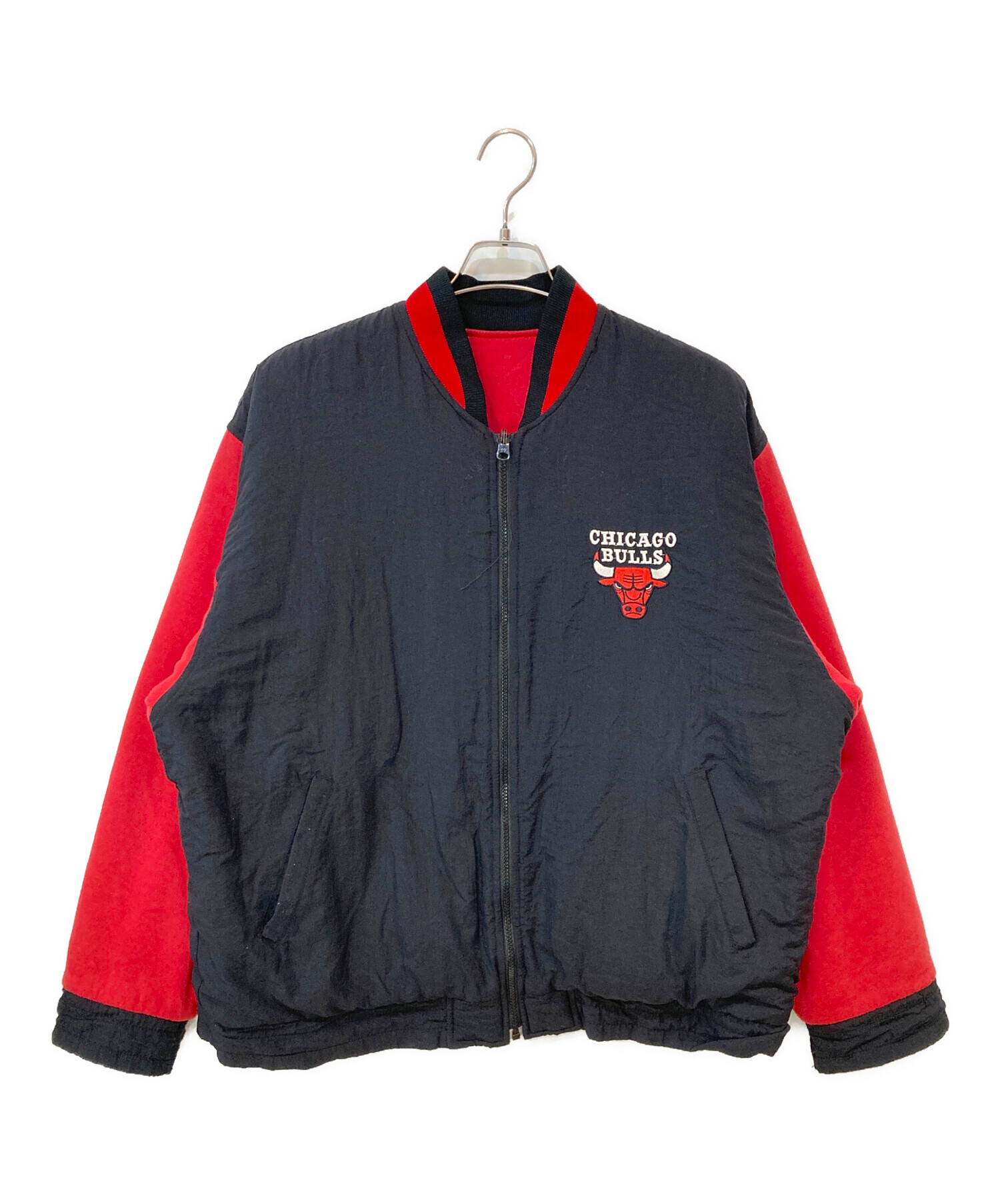 中古・古着通販】NBA (エヌビーエー) リバーシブルジャケット ブラック 