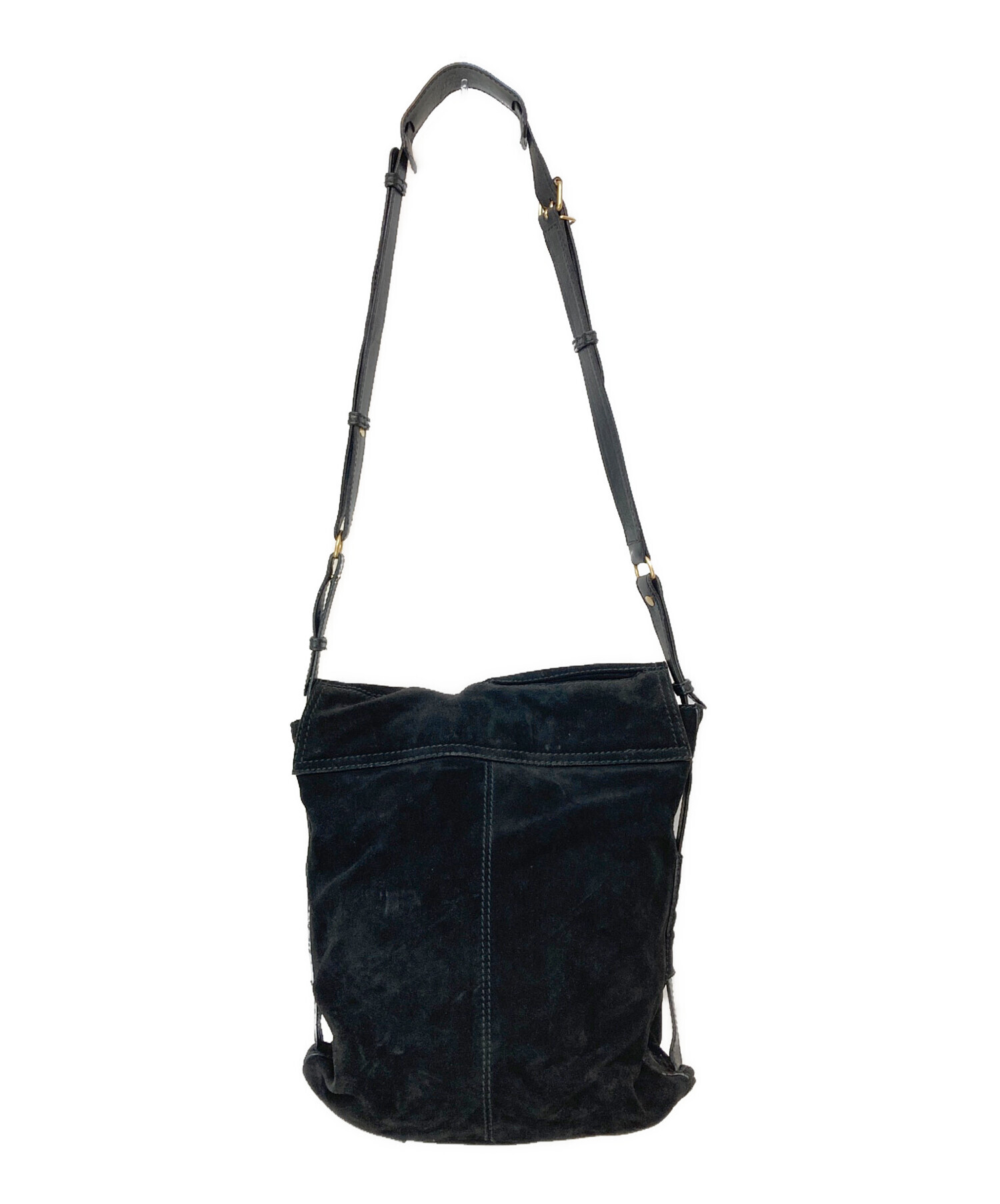 中古・古着通販】BALENCIAGA (バレンシアガ) スウェードショルダー 