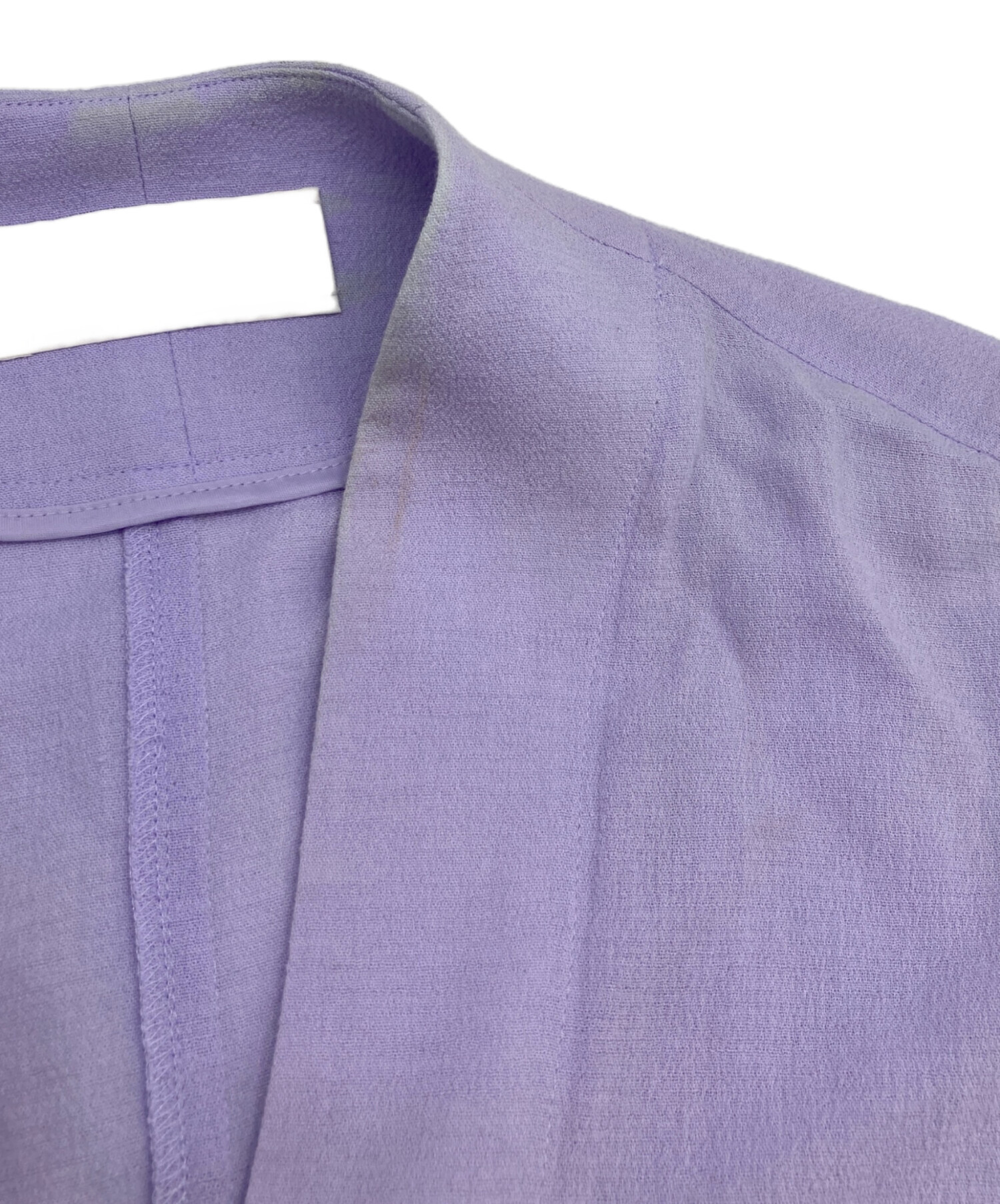 中古・古着通販】Mame Kurogouchi (マメクロゴウチ) Crepe Deep V-Neck