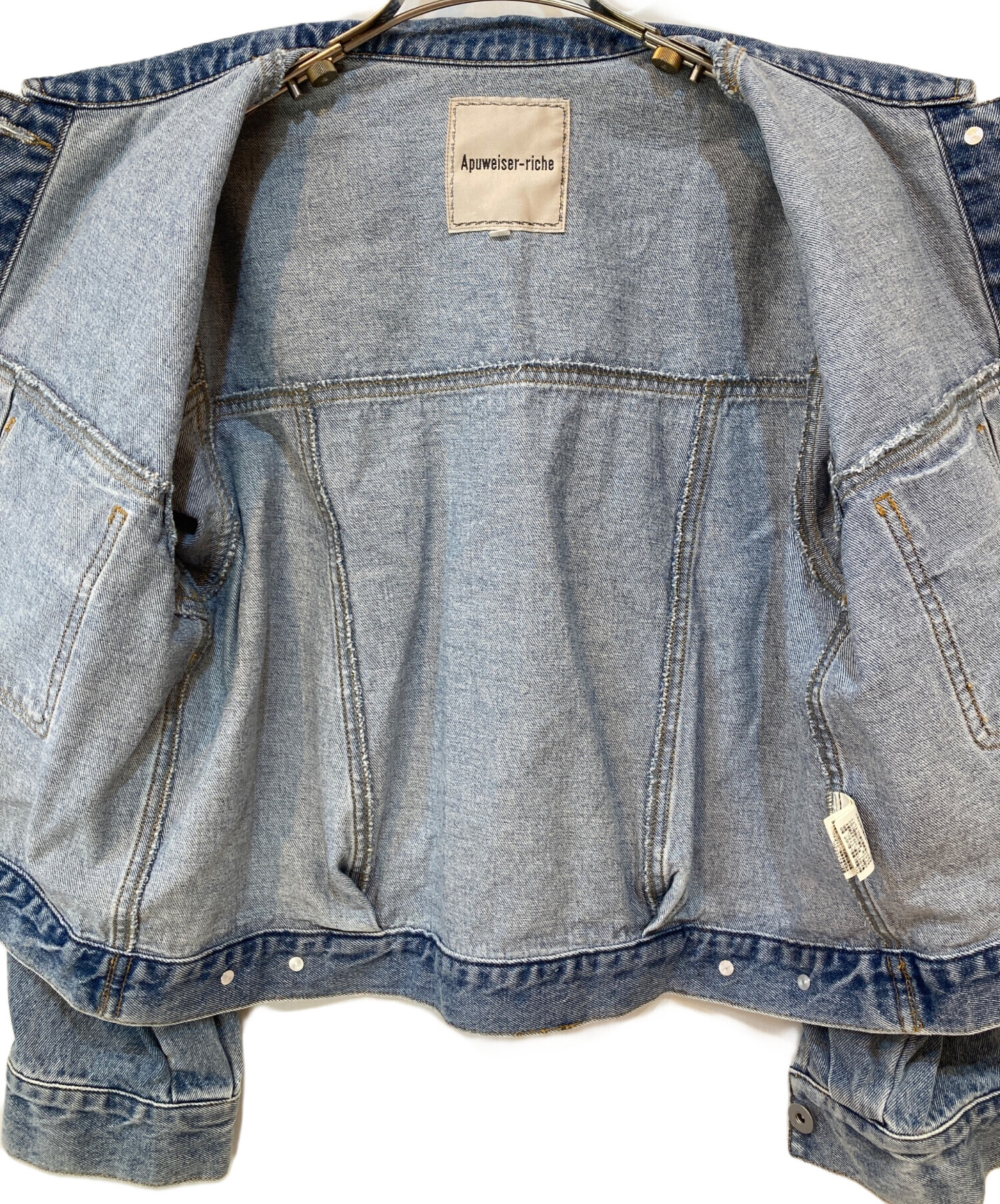 中古・古着通販】Apuweiser-riche (アプワイザーリッシェ) デニム